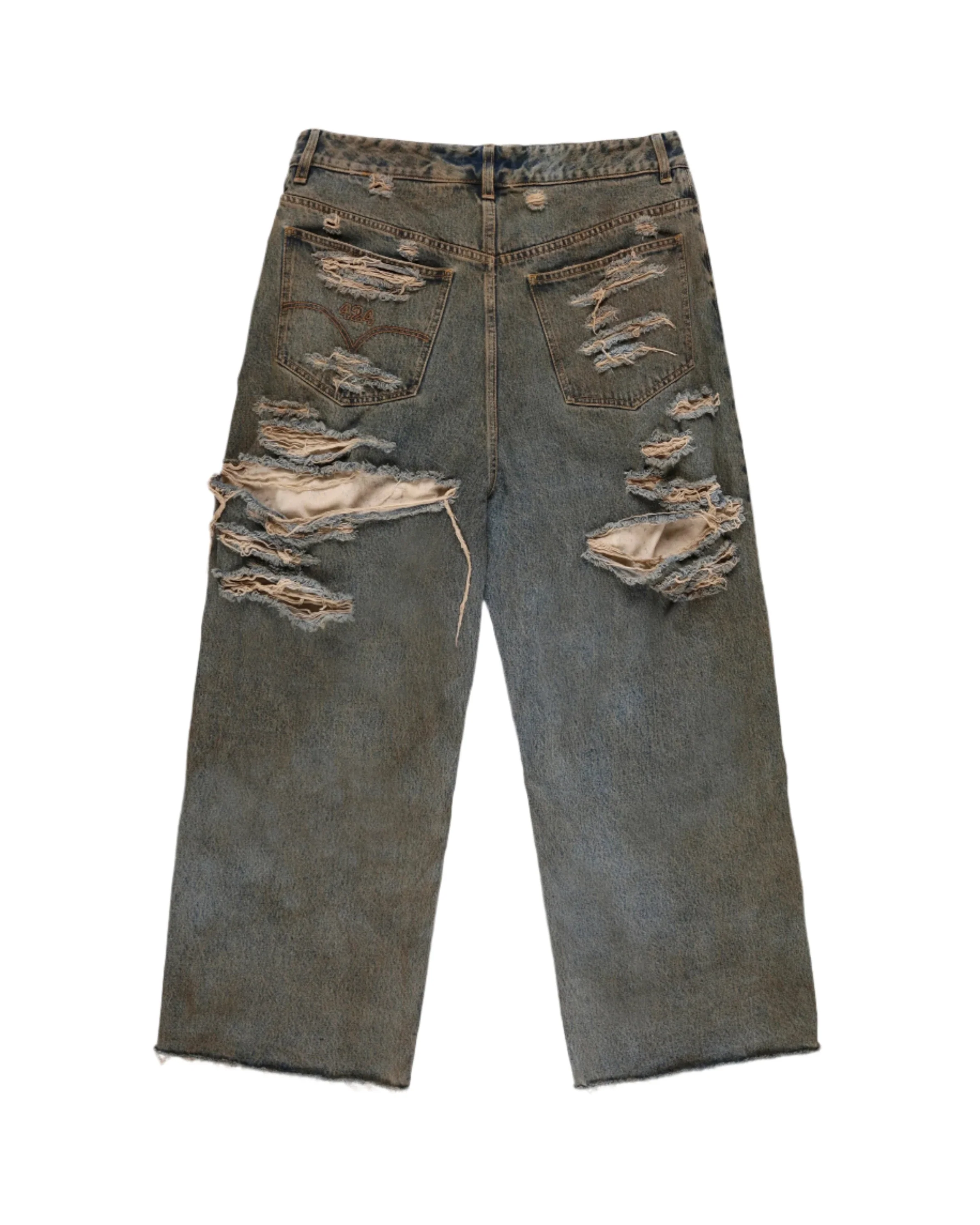 424 Big Daddy Denim Jeans Blue - Image 3