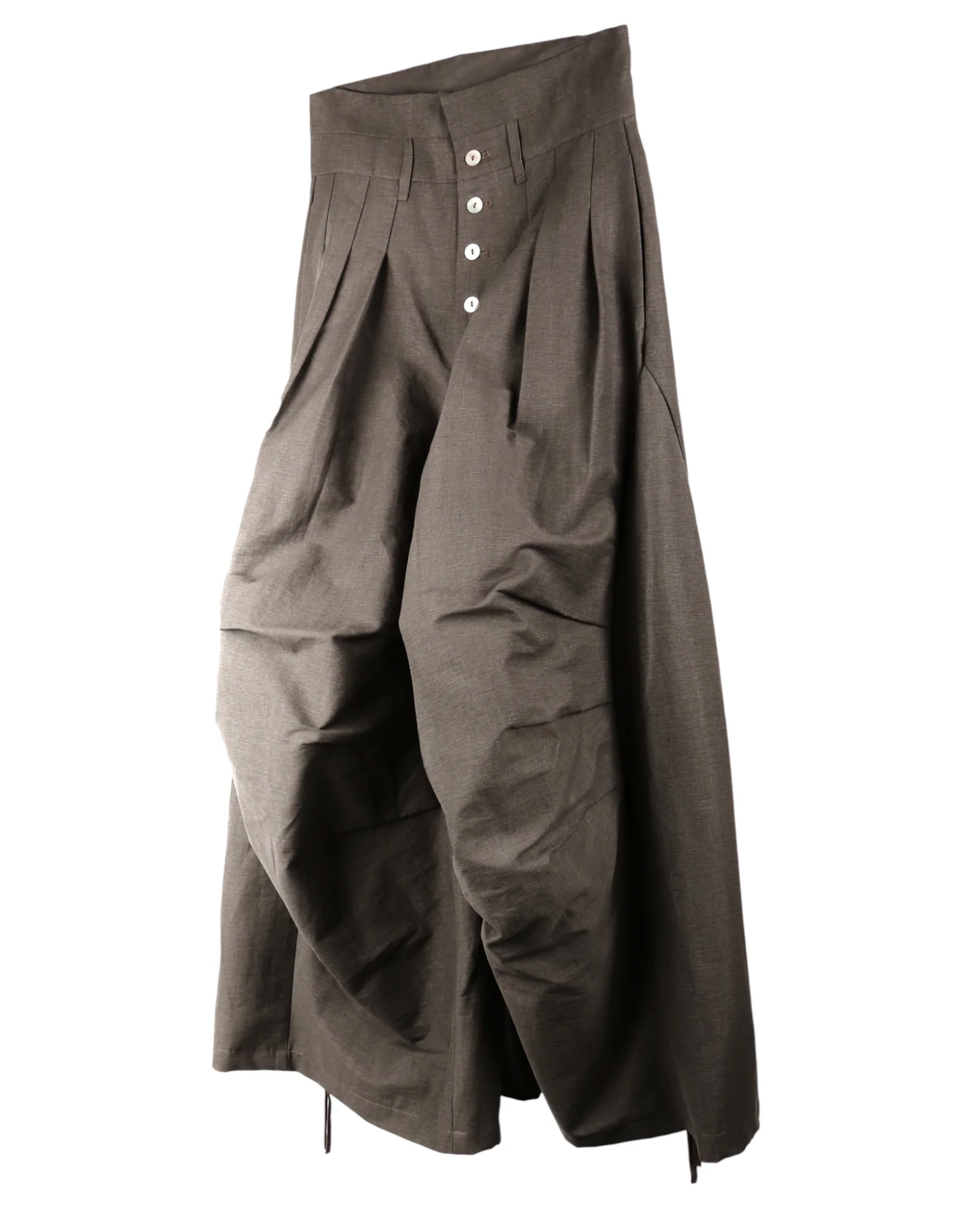 ænrmòus Culottes Pants Ash - Image 3