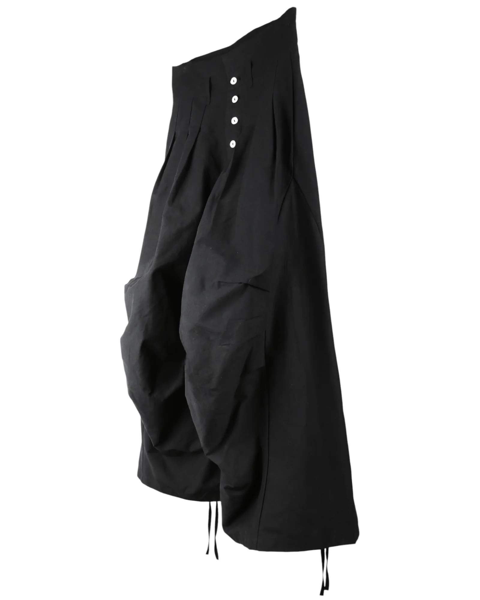 ænrmòus Culottes Pants Black - Image 2