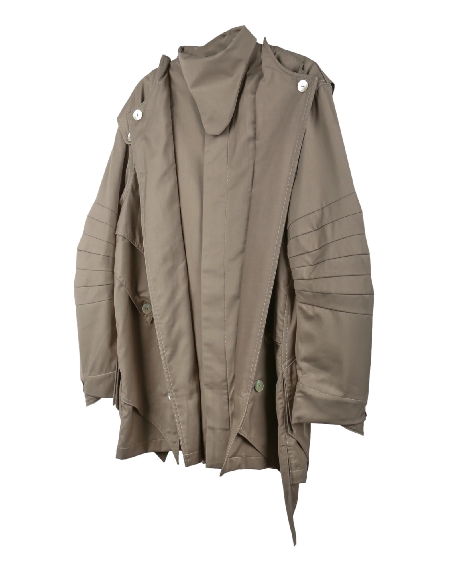 ænrmòus Flappi Shirt Khaki - Image 5