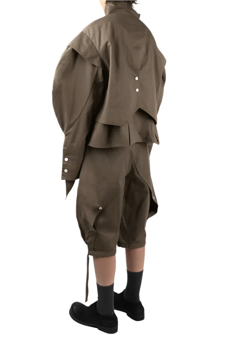 ænrmòus Hobia Jacket Olive - Image 3