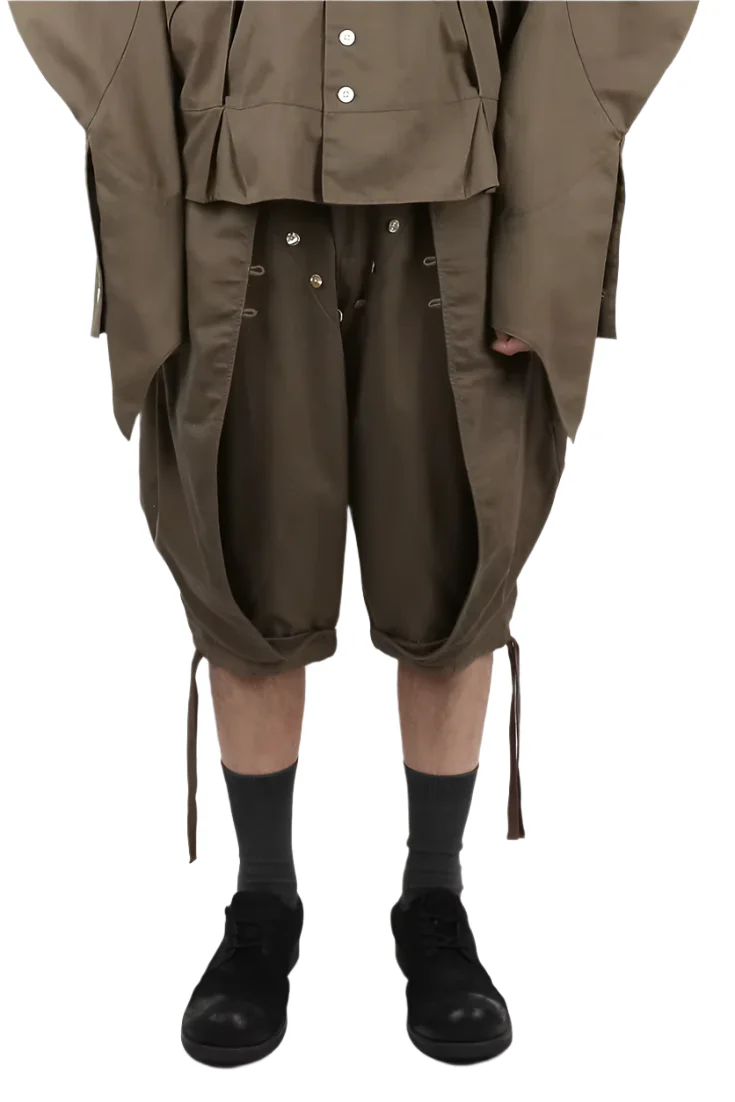 ænrmòus Hobia Shorts Olive - Image 2