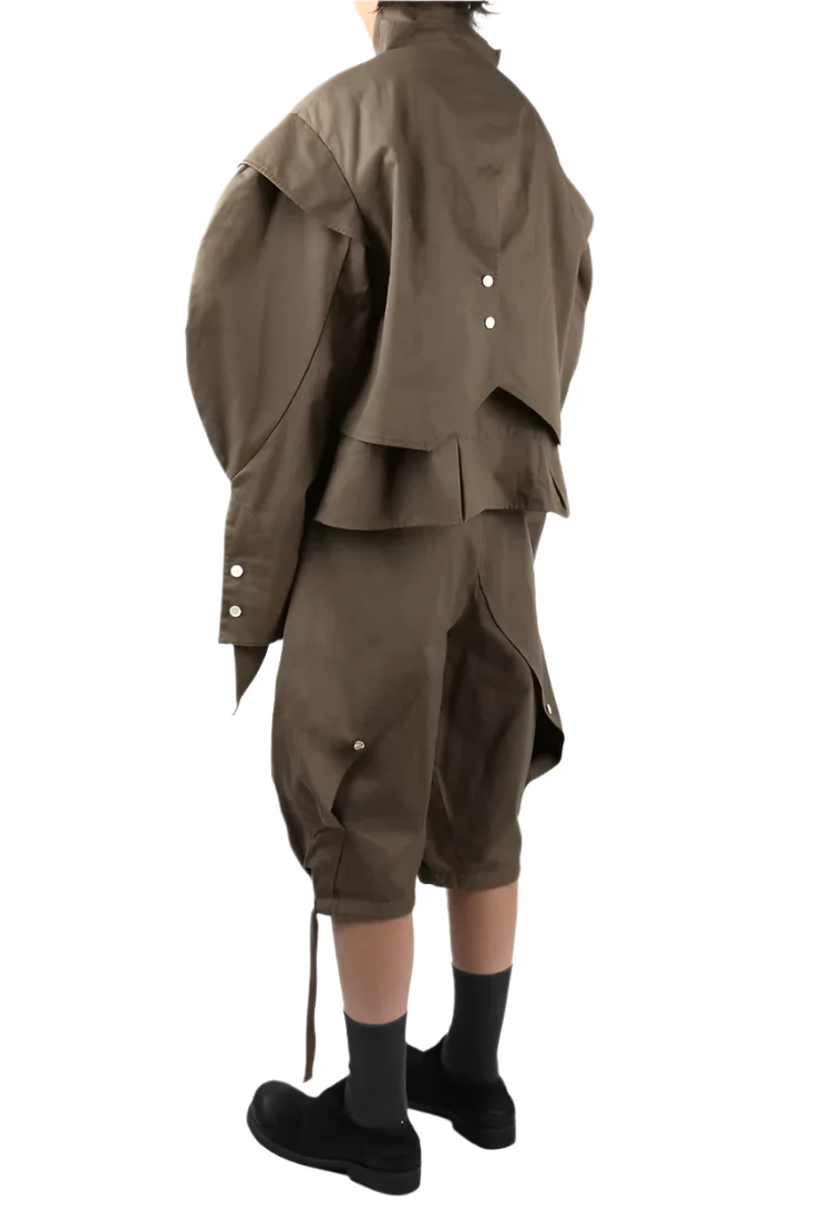 ænrmòus Hobia Shorts Olive - Image 3