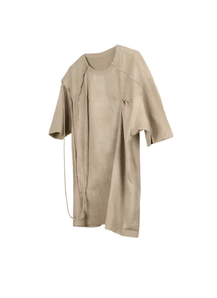 ænrmòus Split Tee Olive - Image 2