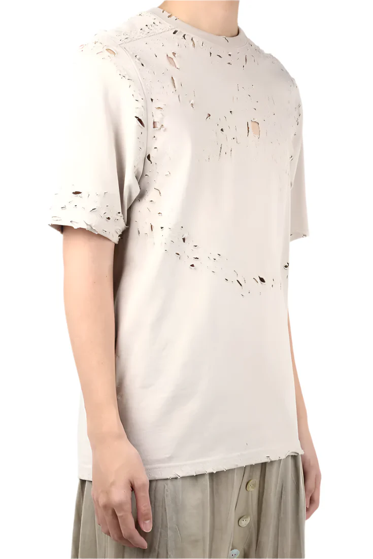 ænrmòus Trimal Tee White - Image 4