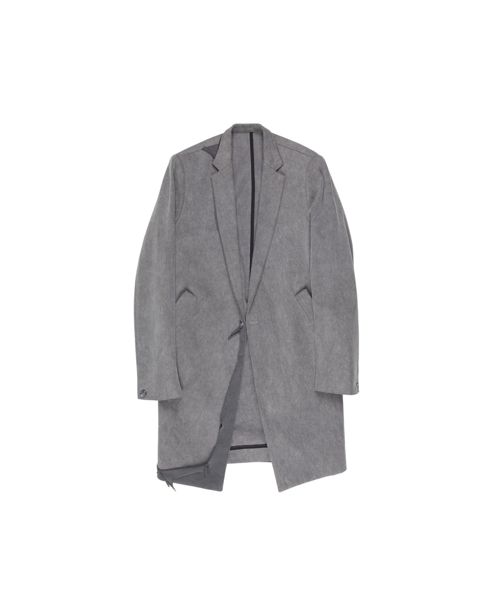 Alexander Digenova Cut Out Coat Grey