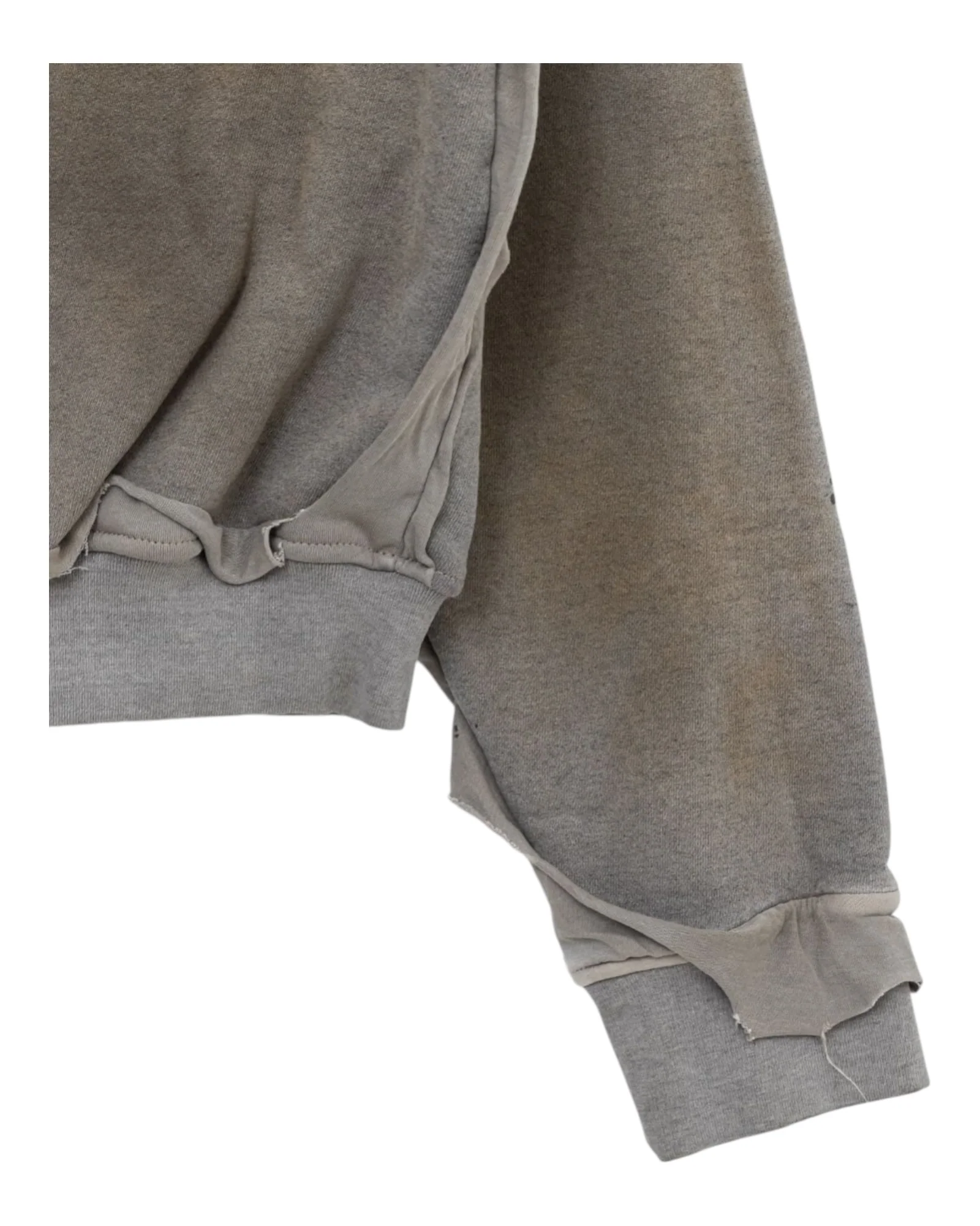 Alexander Digenova Cut Out Hoodie Grey - Image 4