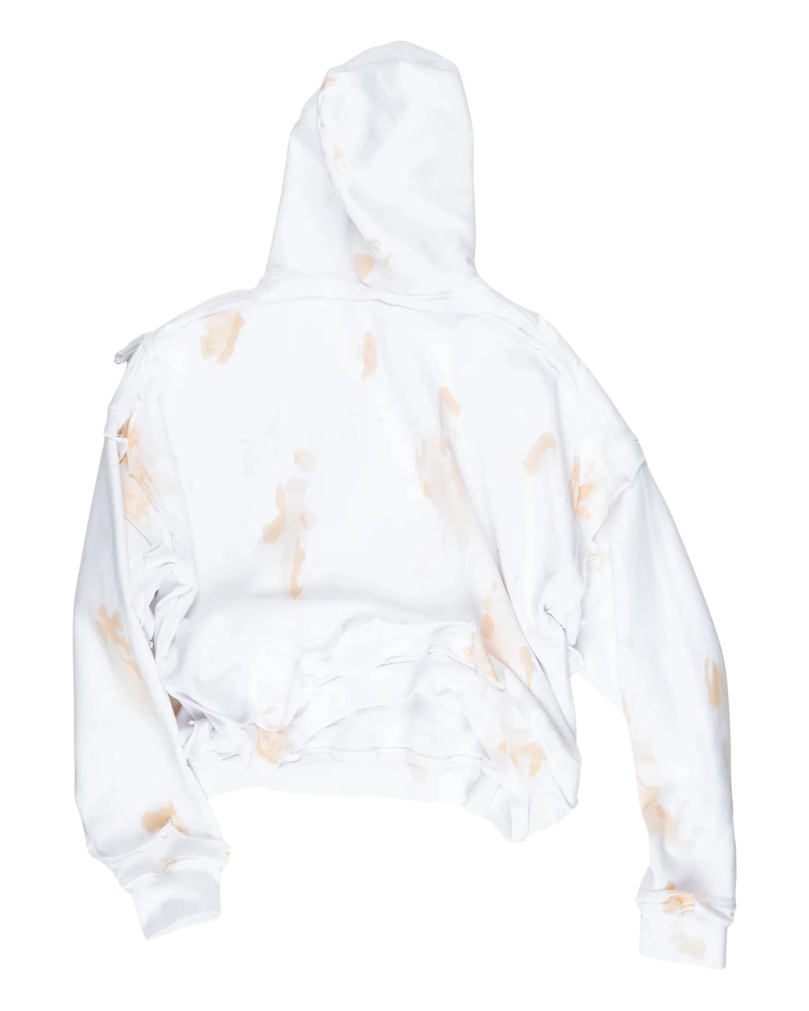 Alexander Digenova Cut Out Hoodie White - Image 2