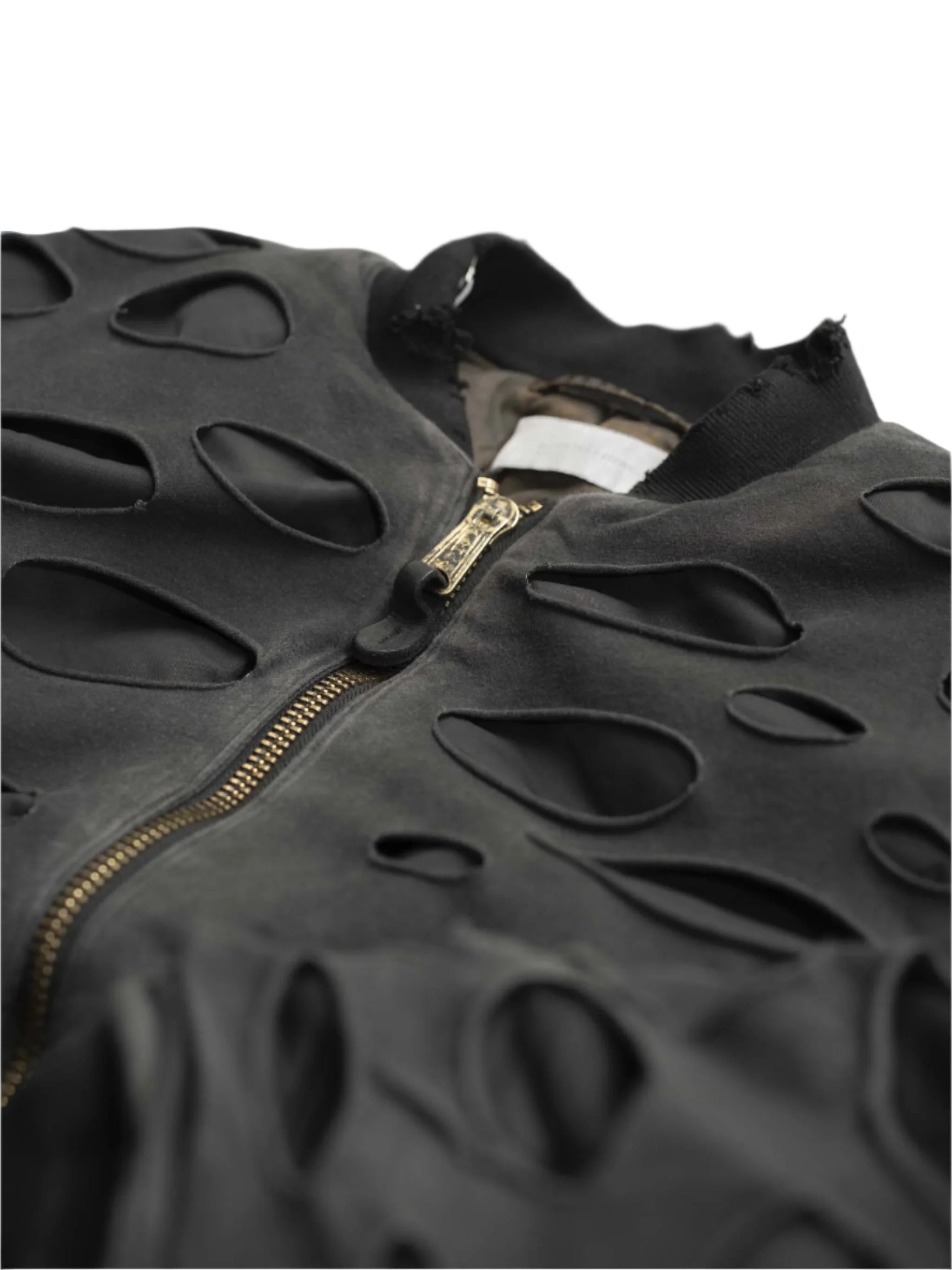 Alexander Digenova Double Layer Bomber Jacket Black - Image 3