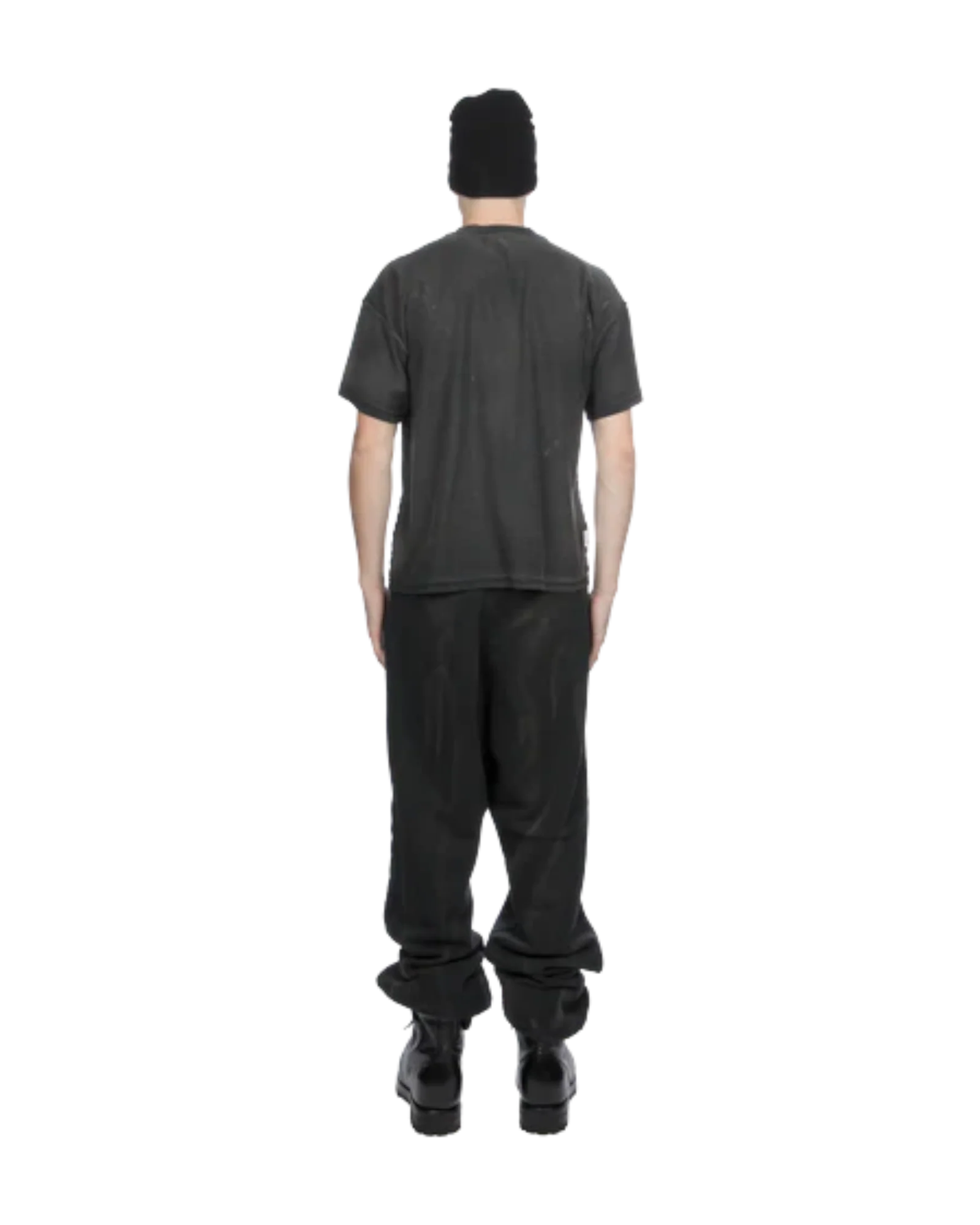 Alexander Digenova Logo Inside Out T-Shirt Special Black - Image 4