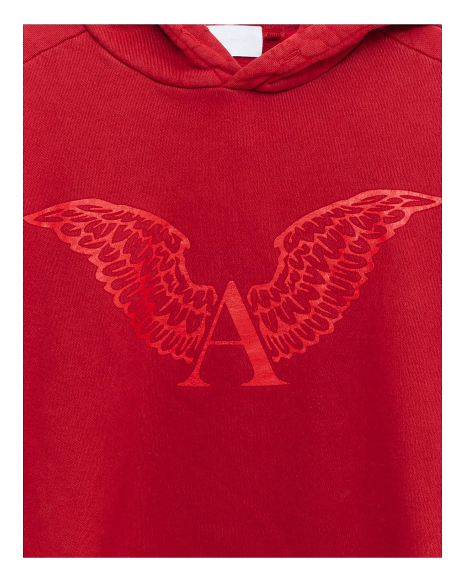 Alexander Digenova Melt Lock Logo Hoodie Red - Image 3