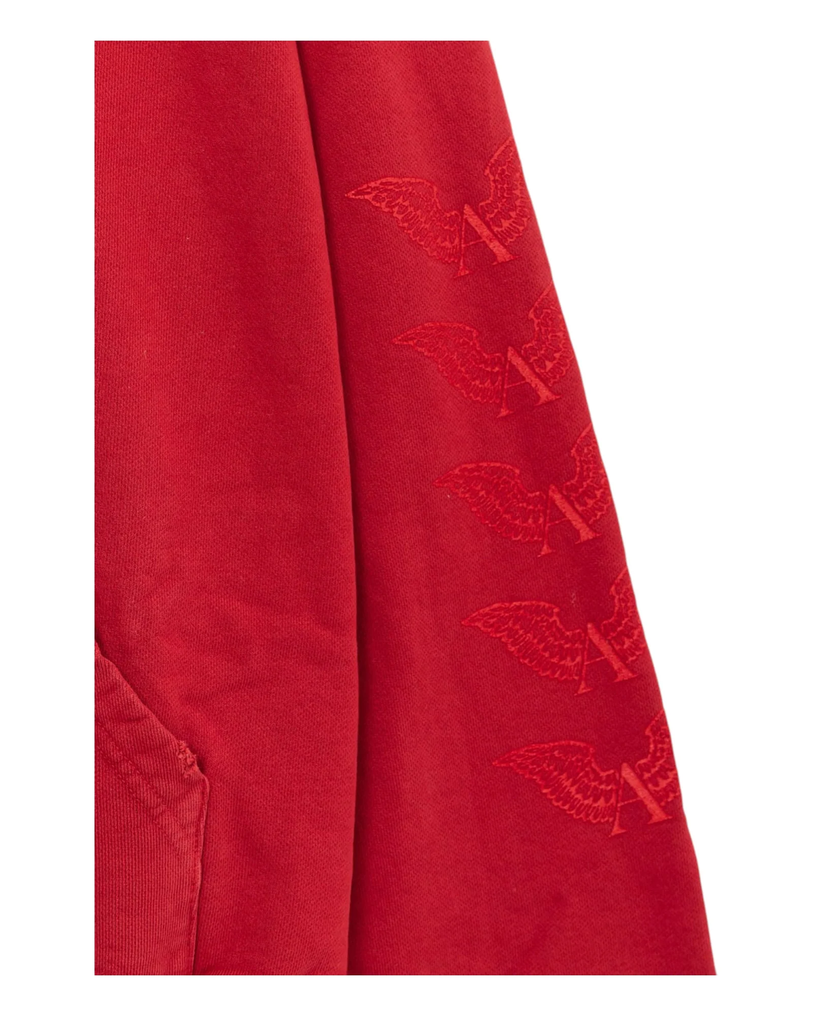 Alexander Digenova Melt Lock Logo Hoodie Red - Image 4