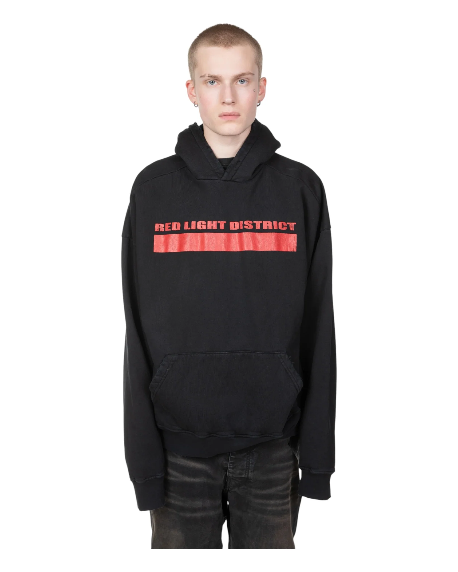 Alexander Digenova Red Light District Hoodie Black - Image 3