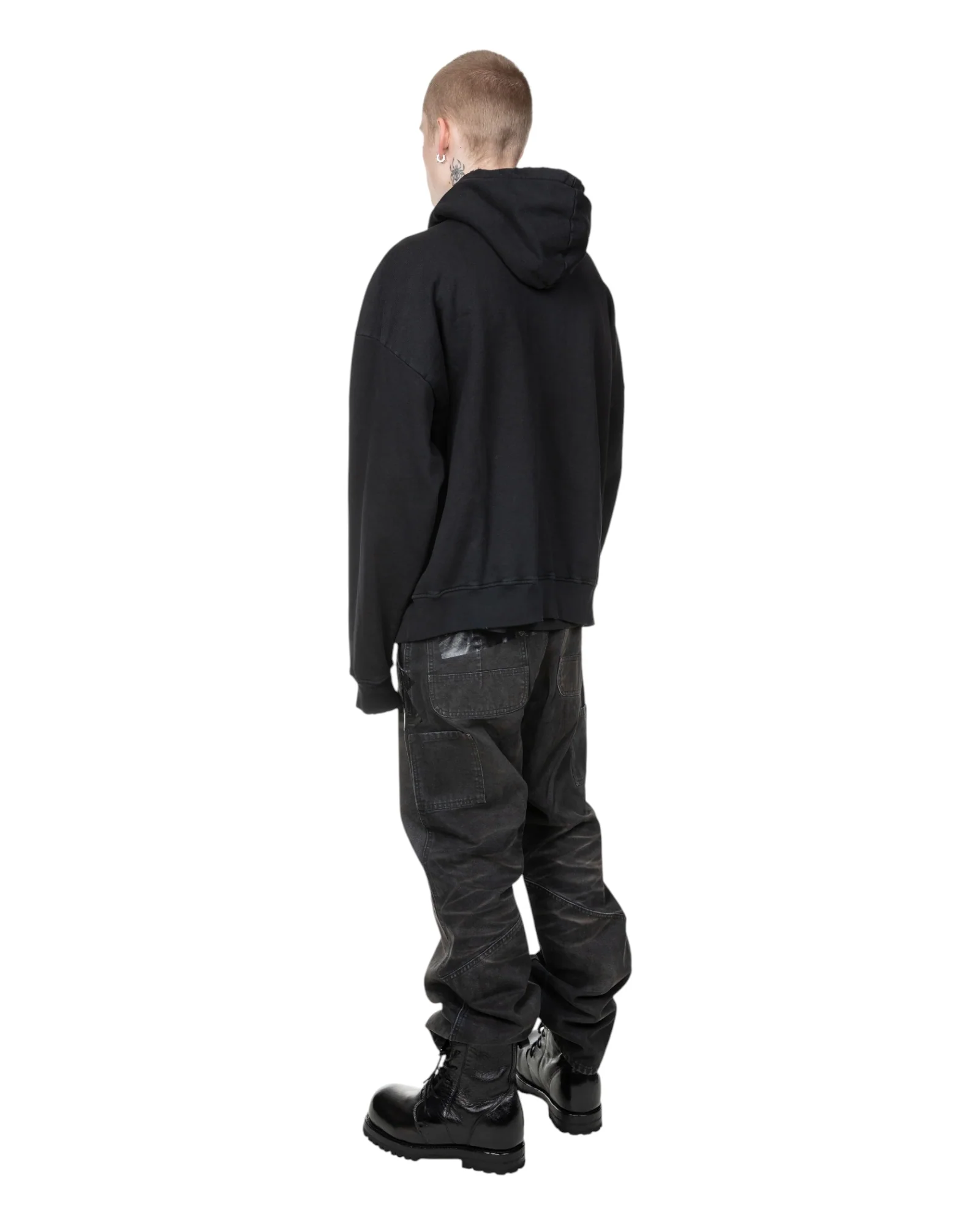 Alexander Digenova Red Light District Hoodie Black - Image 4