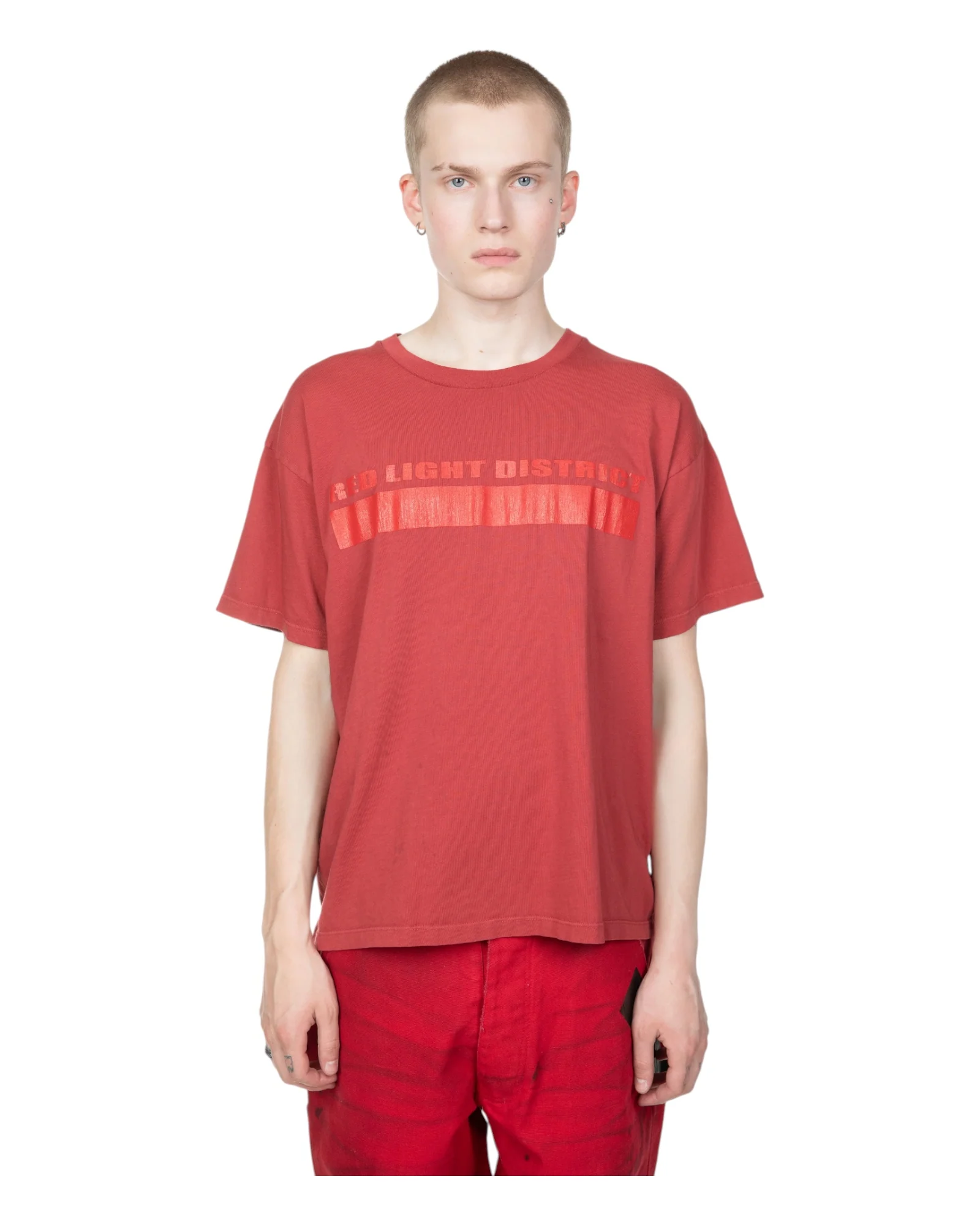 Alexander Digenova Red Light District T-shirt Red - Image 4
