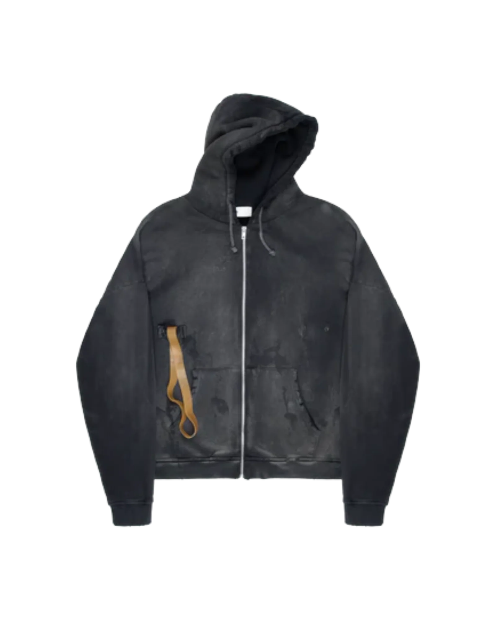 Alexander Digenova Rubber Band Hoodie Intage Black