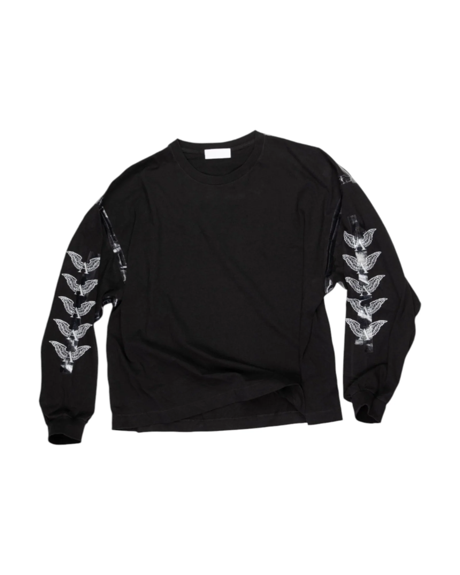 Alexander Digenova Taped Seam Long sleeve T-shirt Black