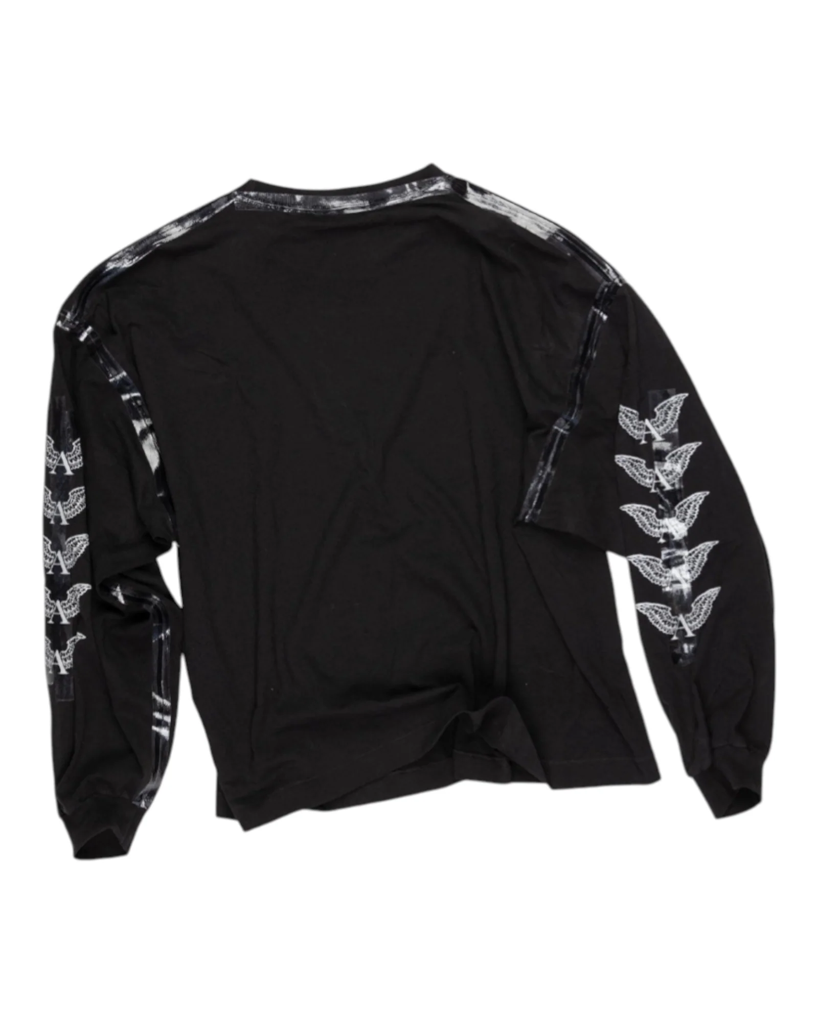 Alexander Digenova Taped Seam Long sleeve T-shirt Black - Image 2