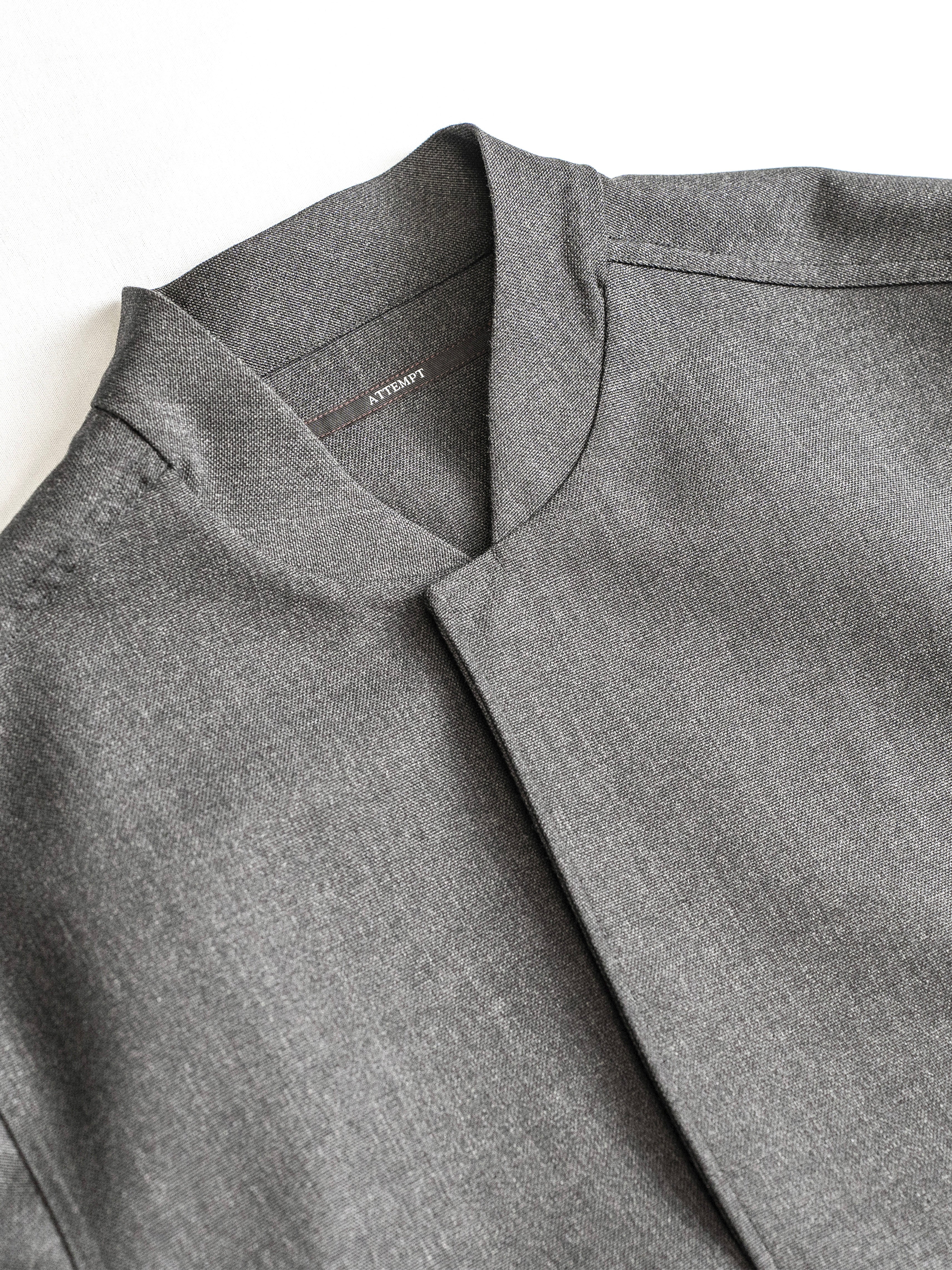 Attempt Project 11 Collar Long Sleeve Shirt - Image 4