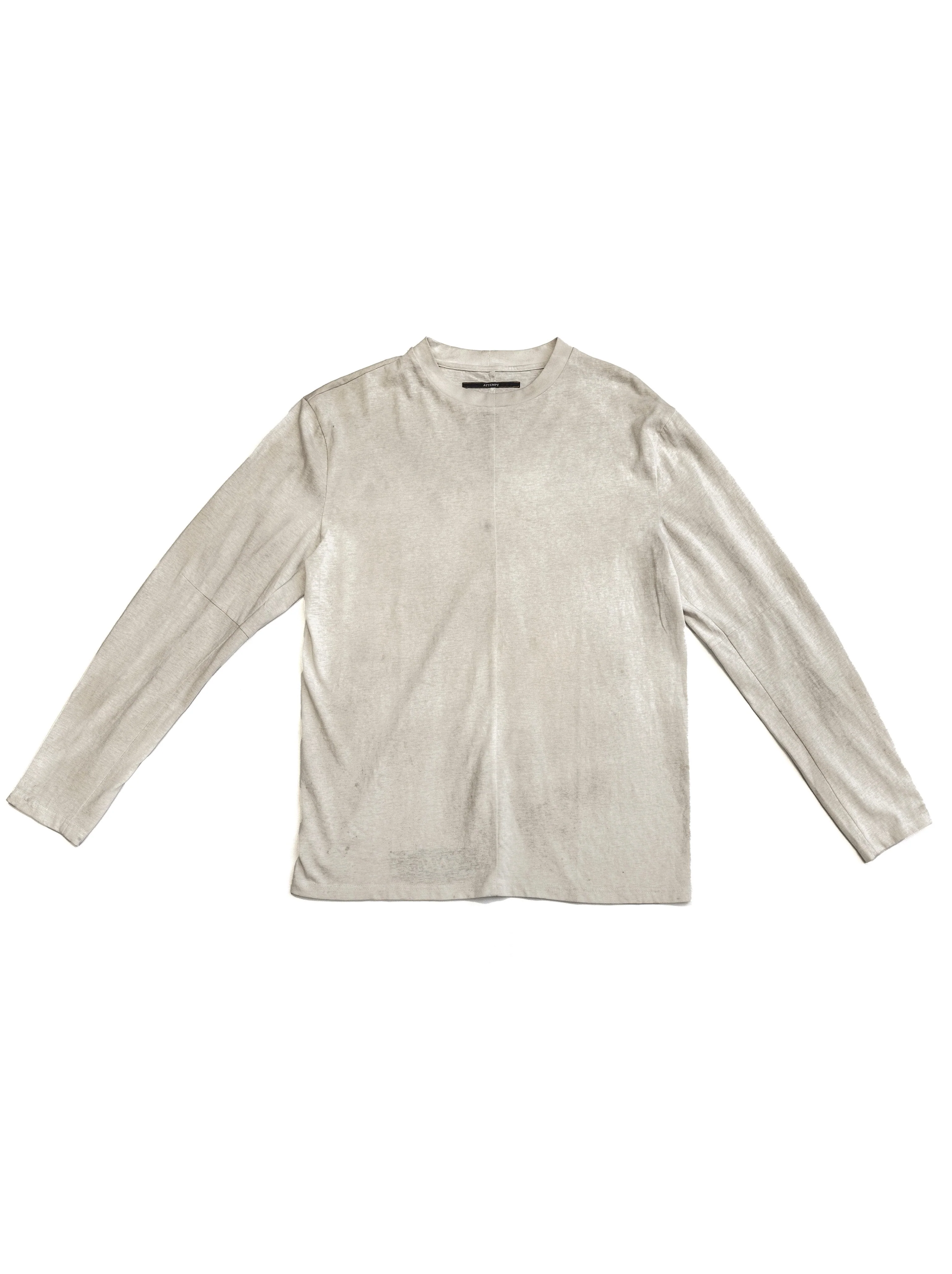 Attempt Project 11 Vertical Line Long Sleeve T-shirt - Image 2