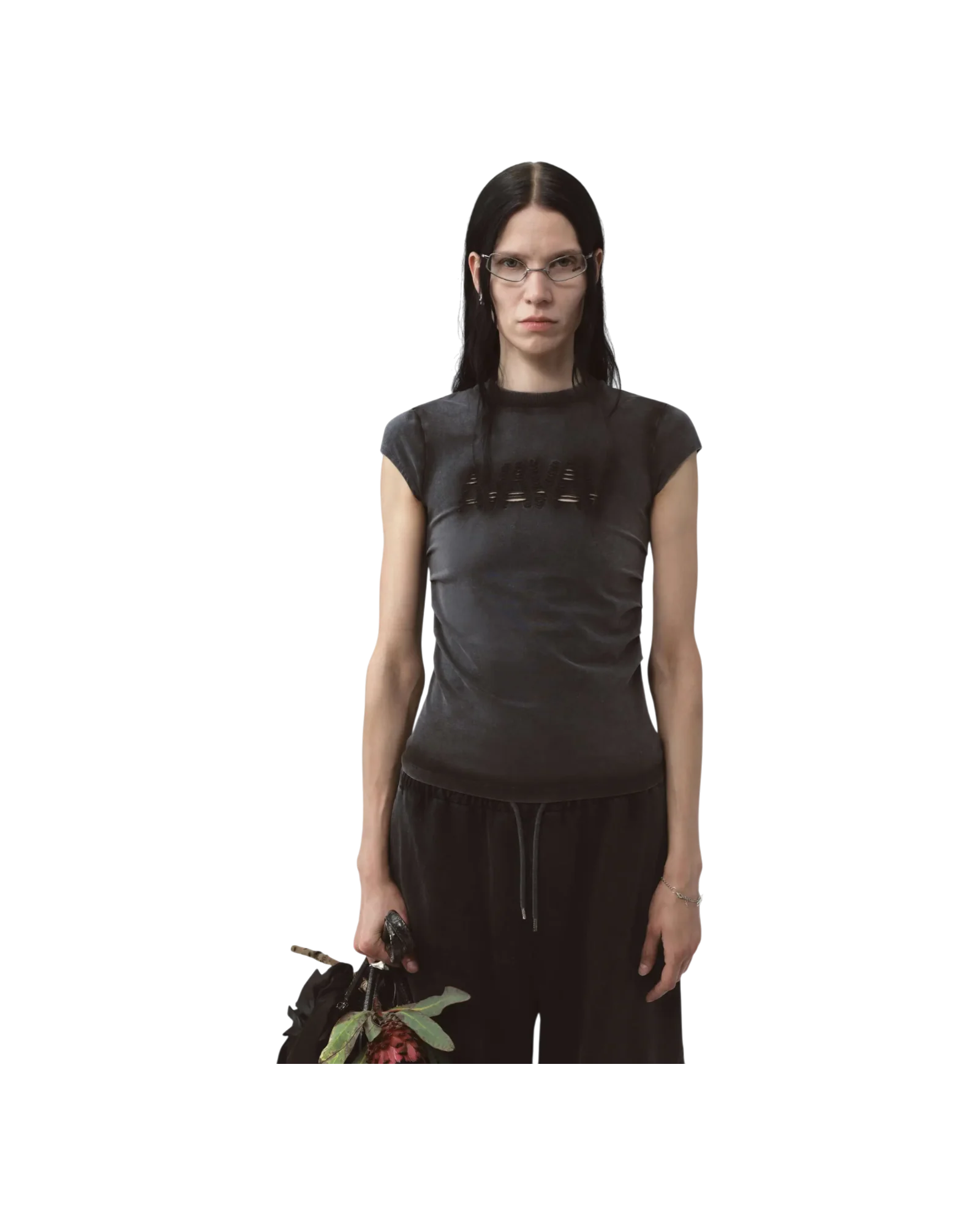 Avavav Baby T-Shirt Cut Av-Logo Black - Image 3