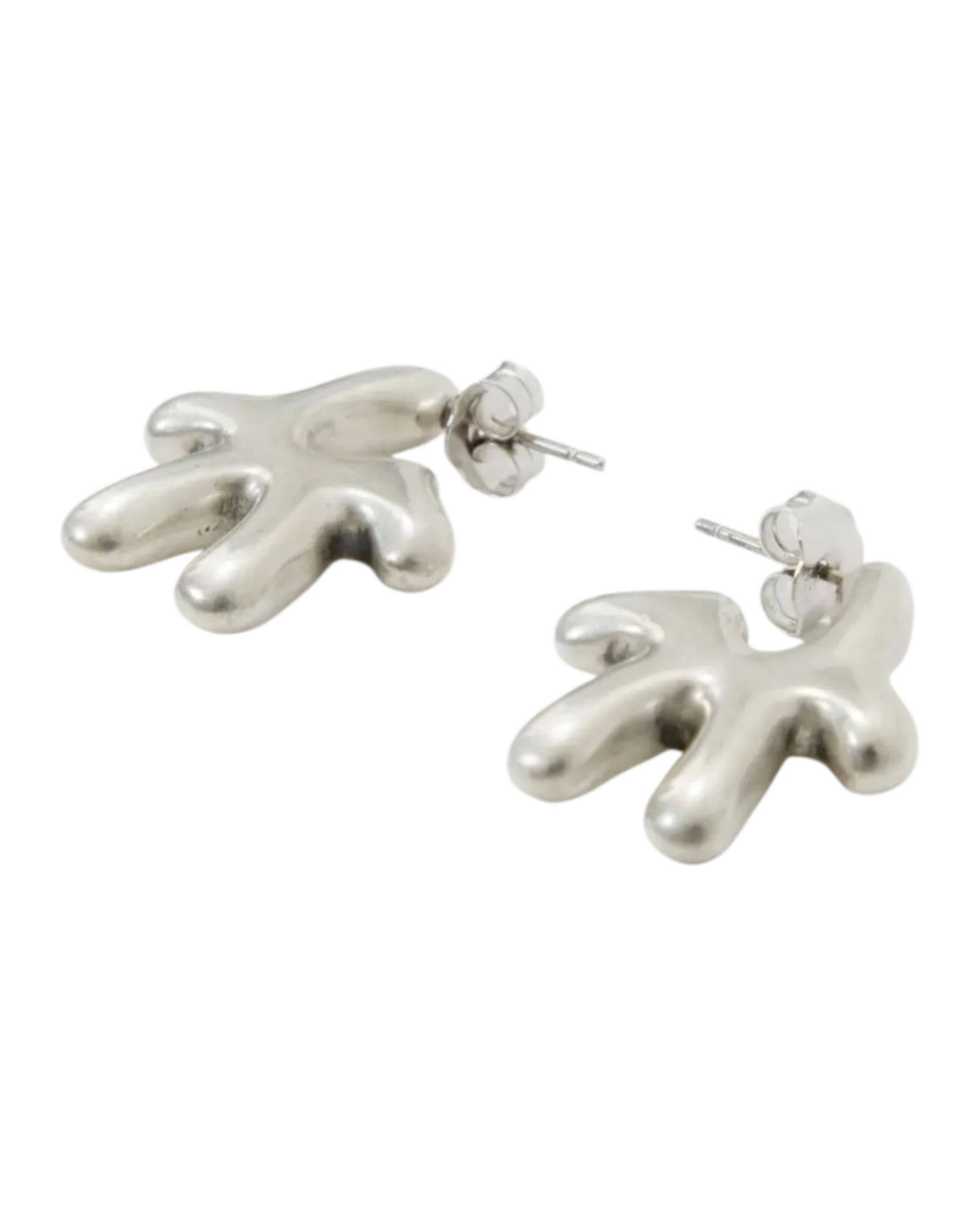Avavav Earrings Old lady Brushed Silver - Image 2