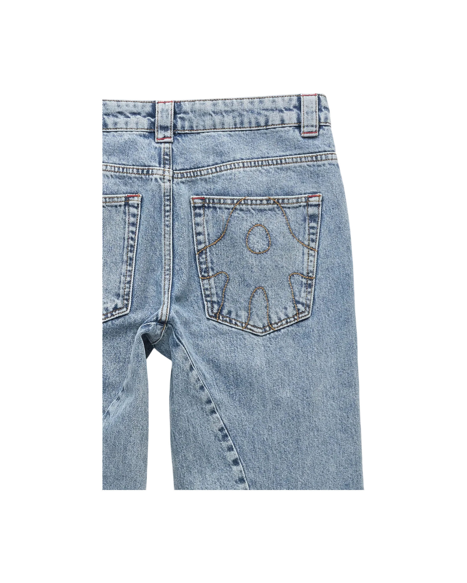 Avavav Pleated Jeans Blue - Image 4