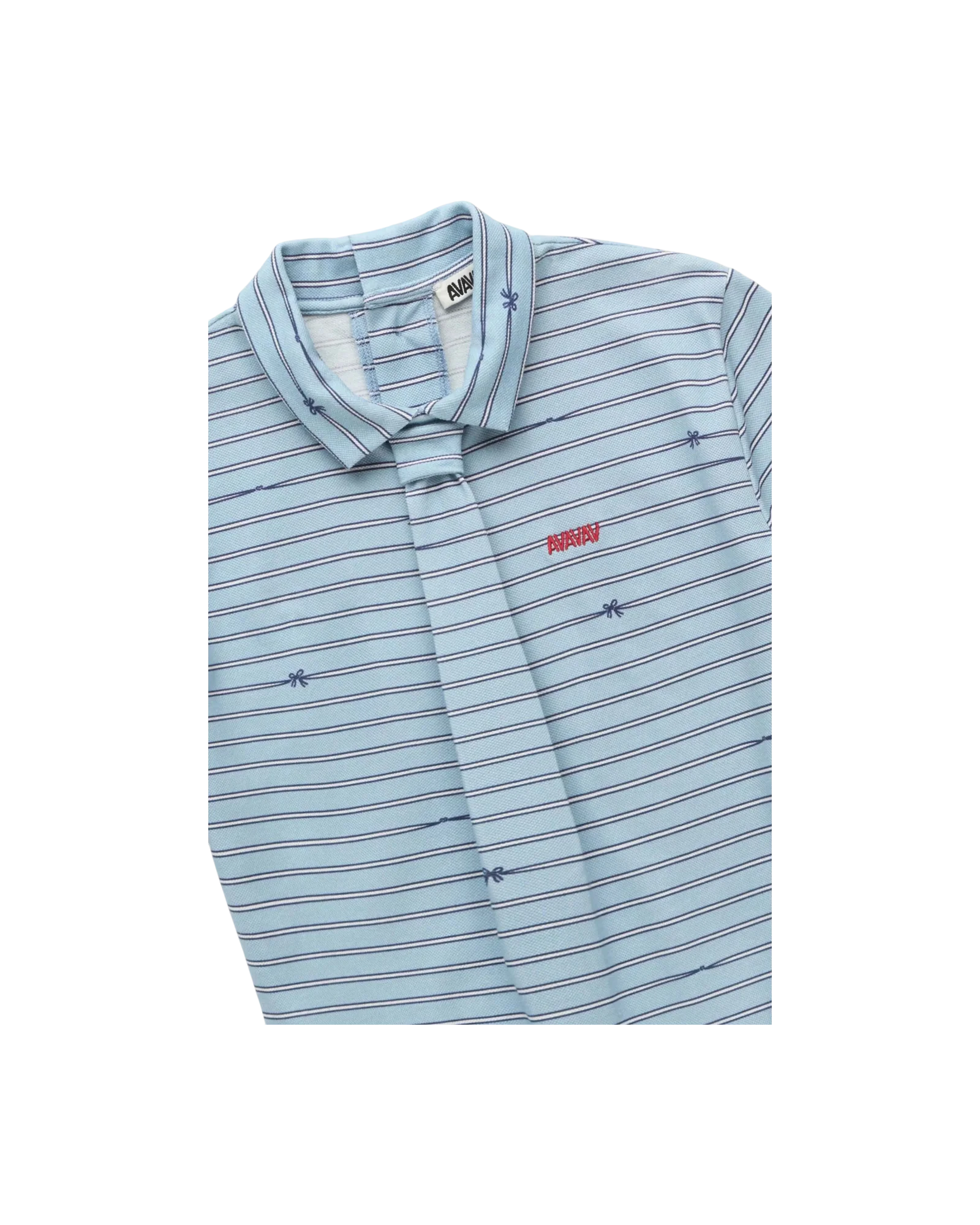 Avavav Polo Shirt Blue - Image 3