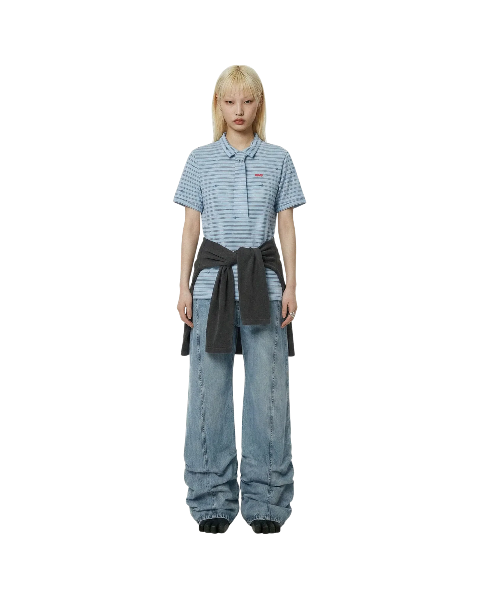 Avavav Polo Shirt Blue - Image 4