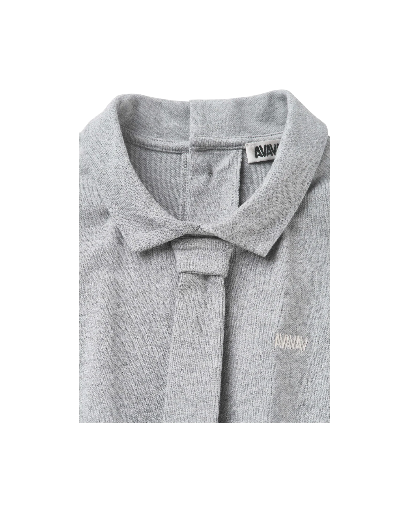 Avavav Polo Shirt Grey Fur - Image 3