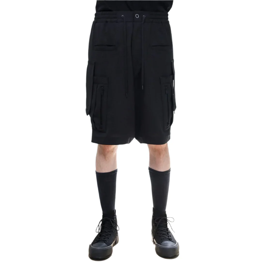Devoa Half Pants Black - Image 3