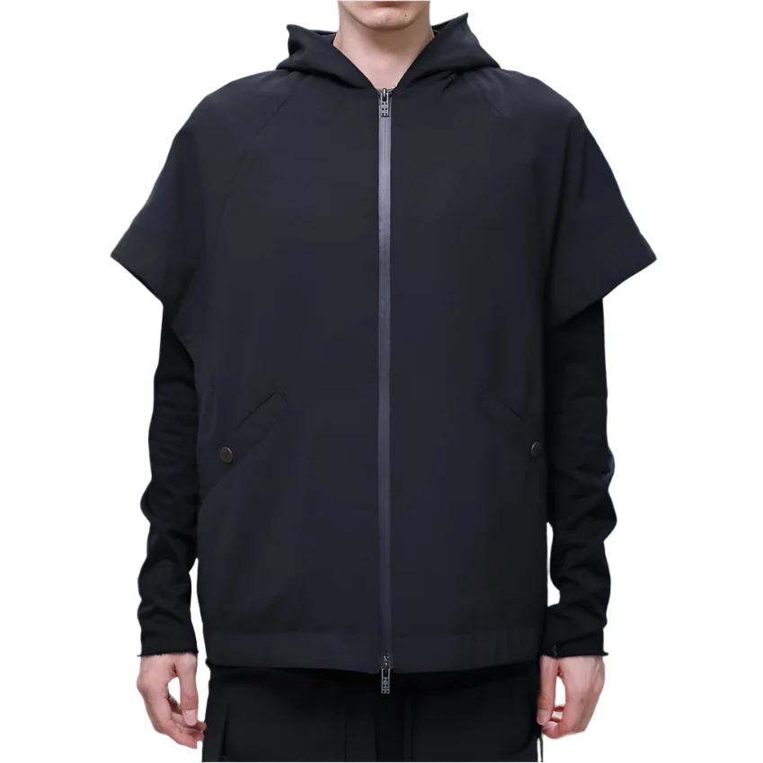 Devoa Hybrid Jacket Black - Image 2