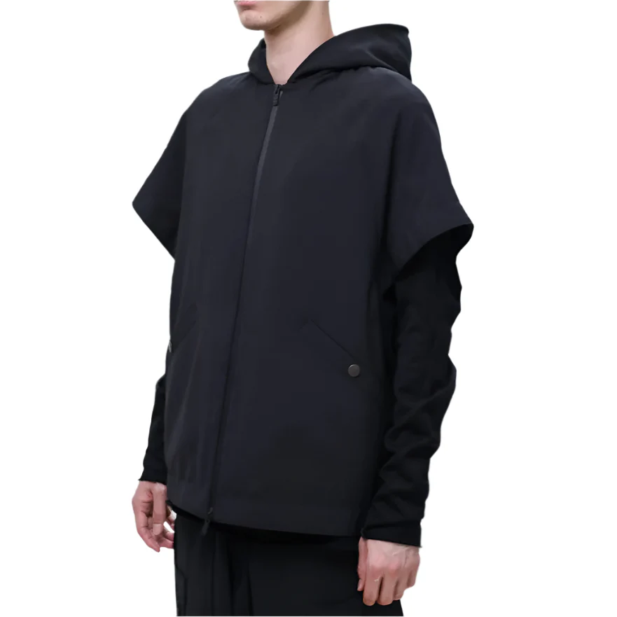 Devoa Hybrid Jacket Black - Image 3