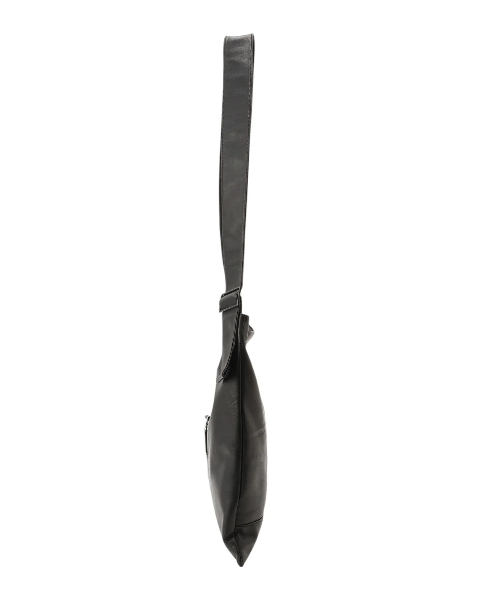 Discord by Yohji Yamamoto Clasp Pocket Shoulder Bag Black - Image 3