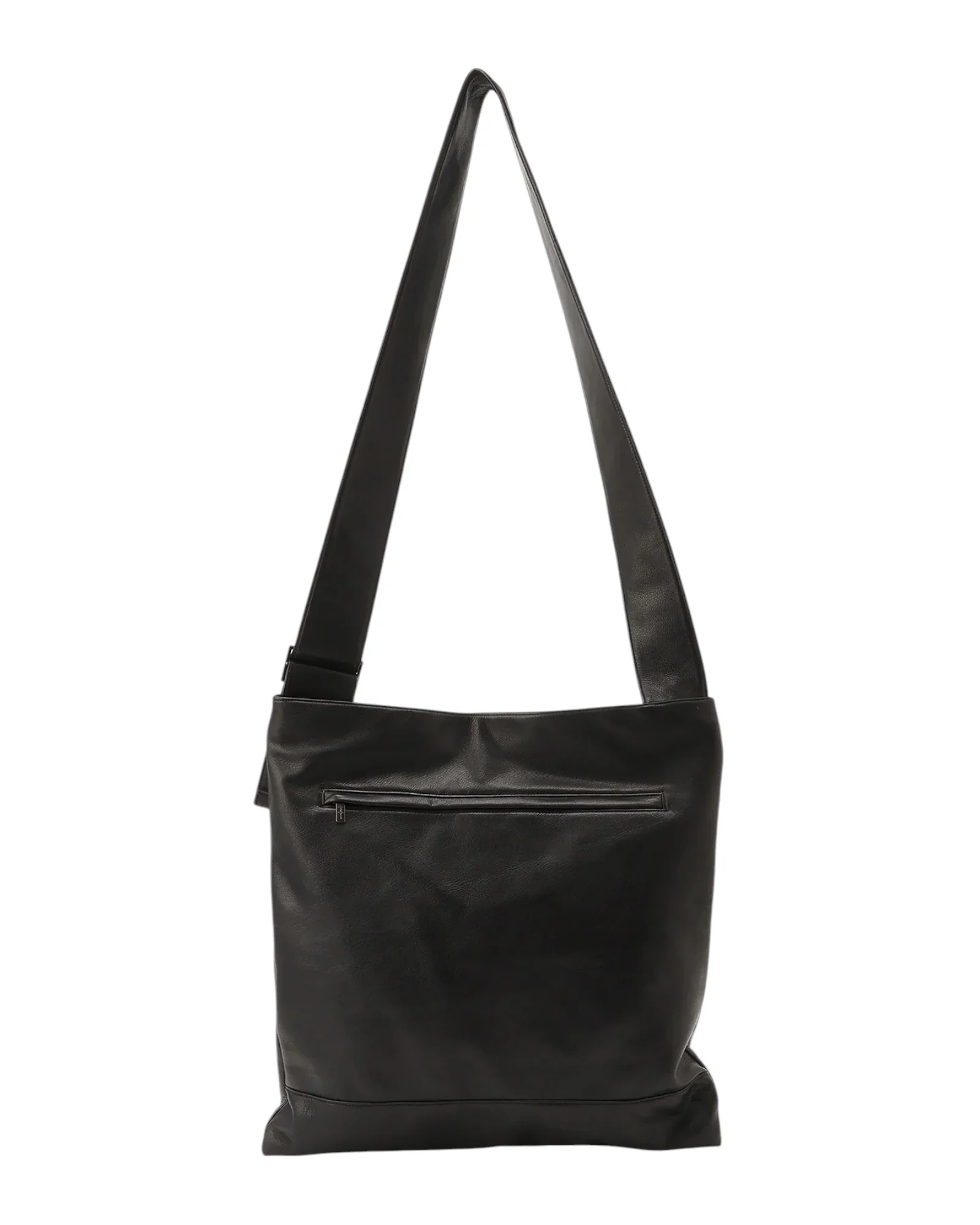 Discord by Yohji Yamamoto Clasp Pocket Shoulder Bag Black - Image 4