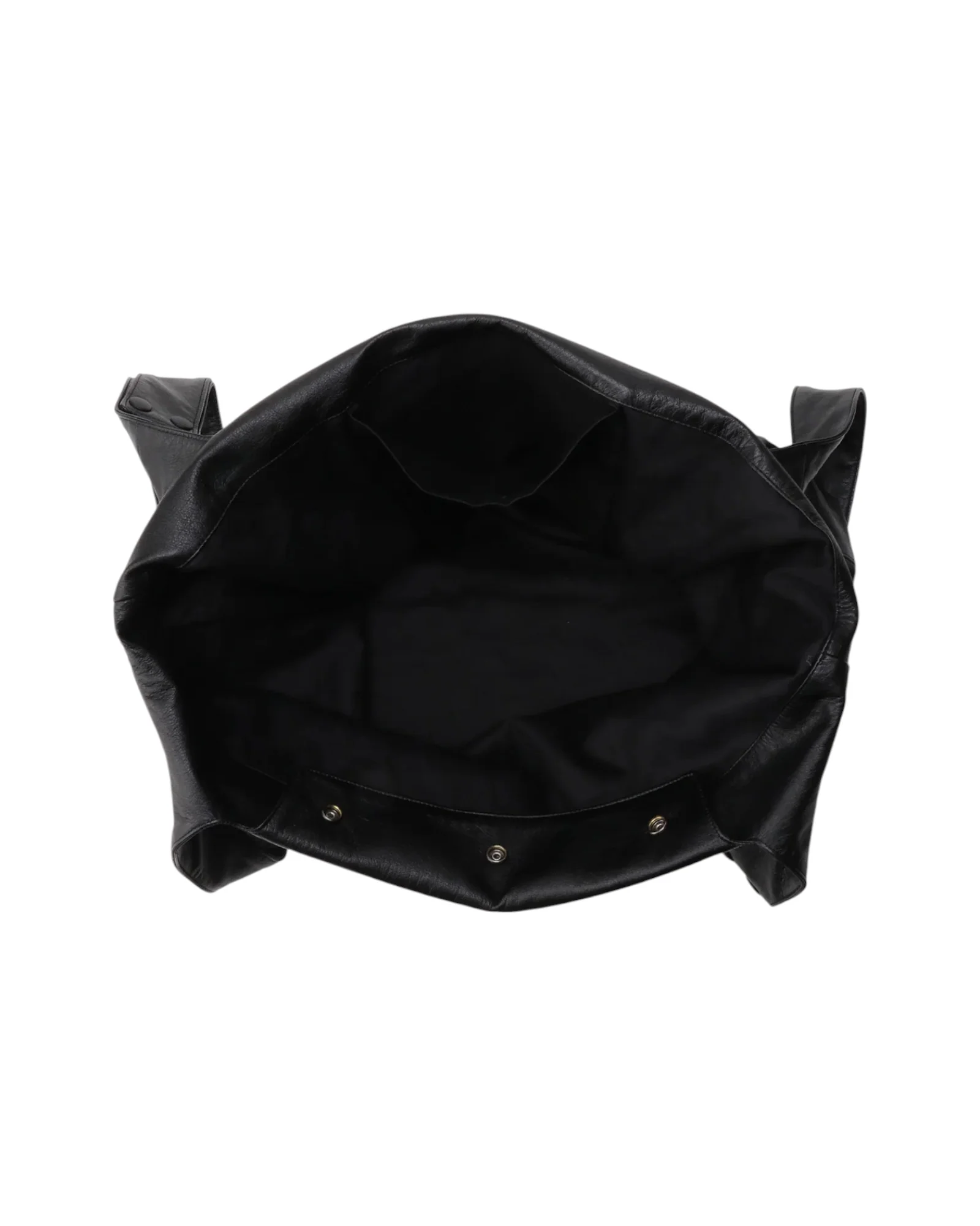 Discord by Yohji Yamamoto Dot Logo Tote Bag Large Black - Image 5