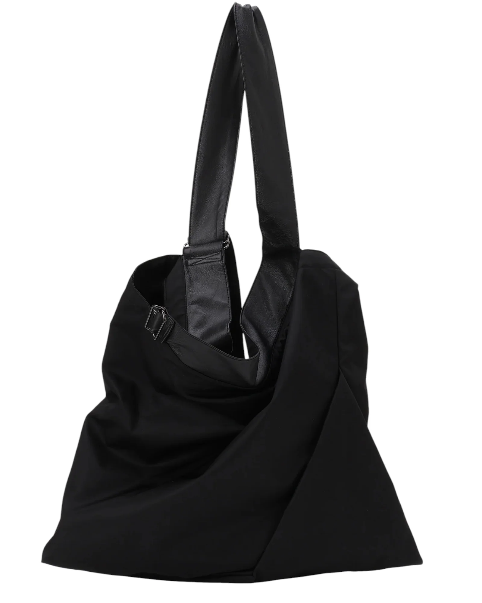 Discord by Yohji Yamamoto Drape Belt Tote Bag Black - Image 3
