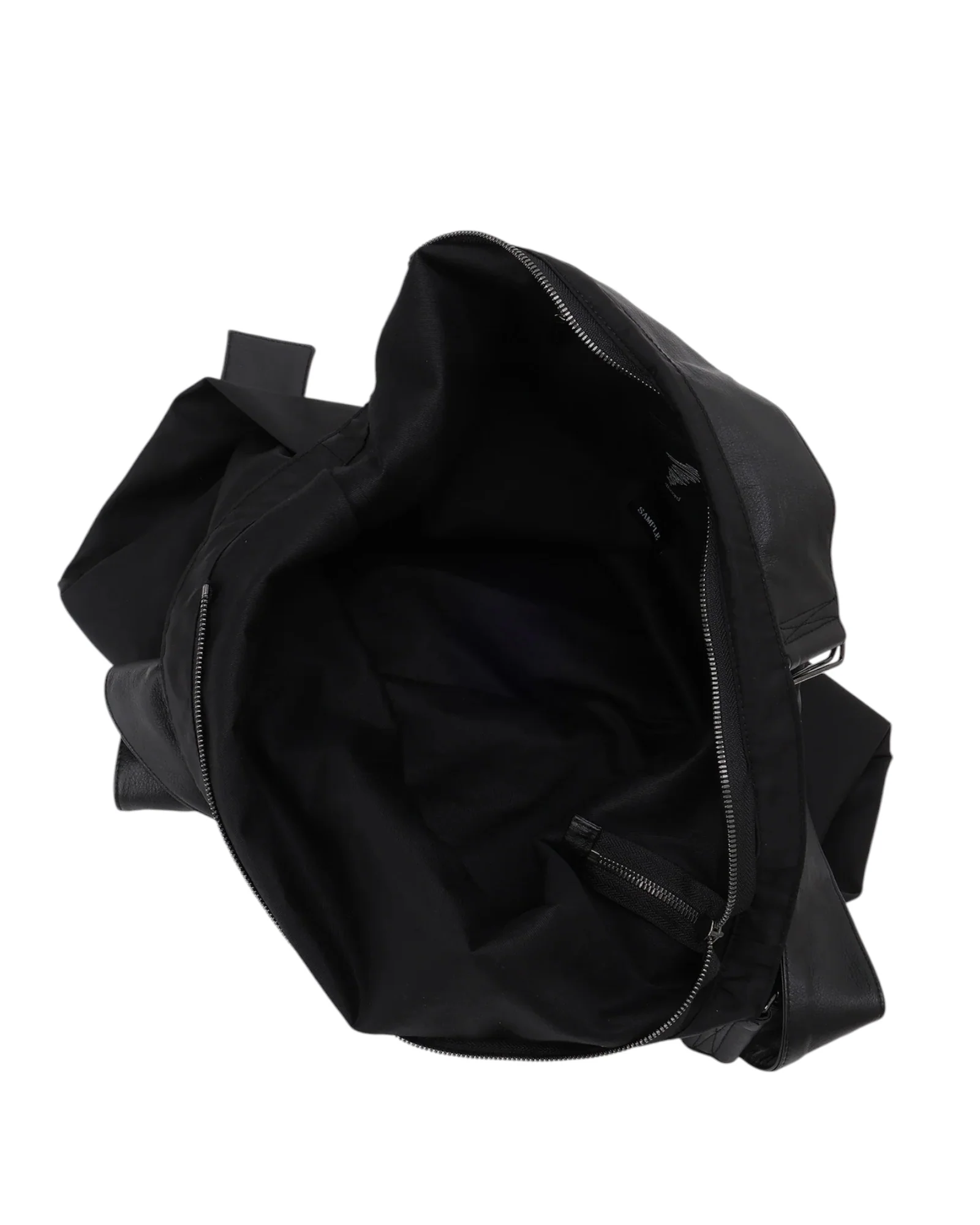 Discord by Yohji Yamamoto Drape Belt Tote Bag Black - Image 4