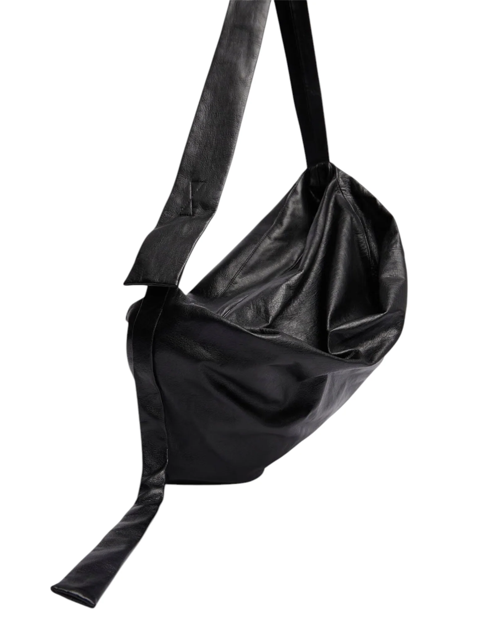 Discord by Yohji Yamamoto Puff Cross Body Bag Medium Black - Image 4