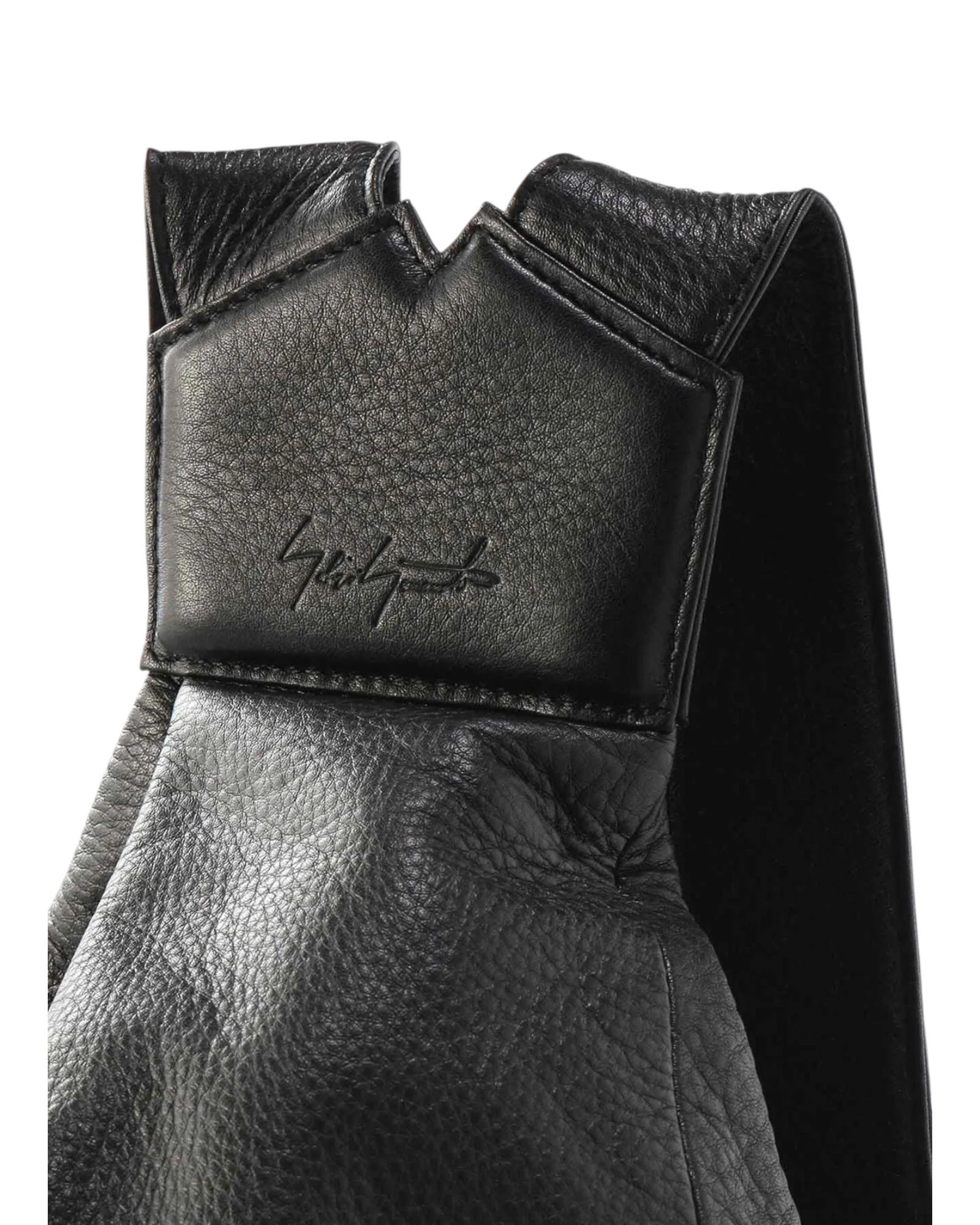 Discord by Yohji Yamamoto Tuck Backpack Large Black - Image 4