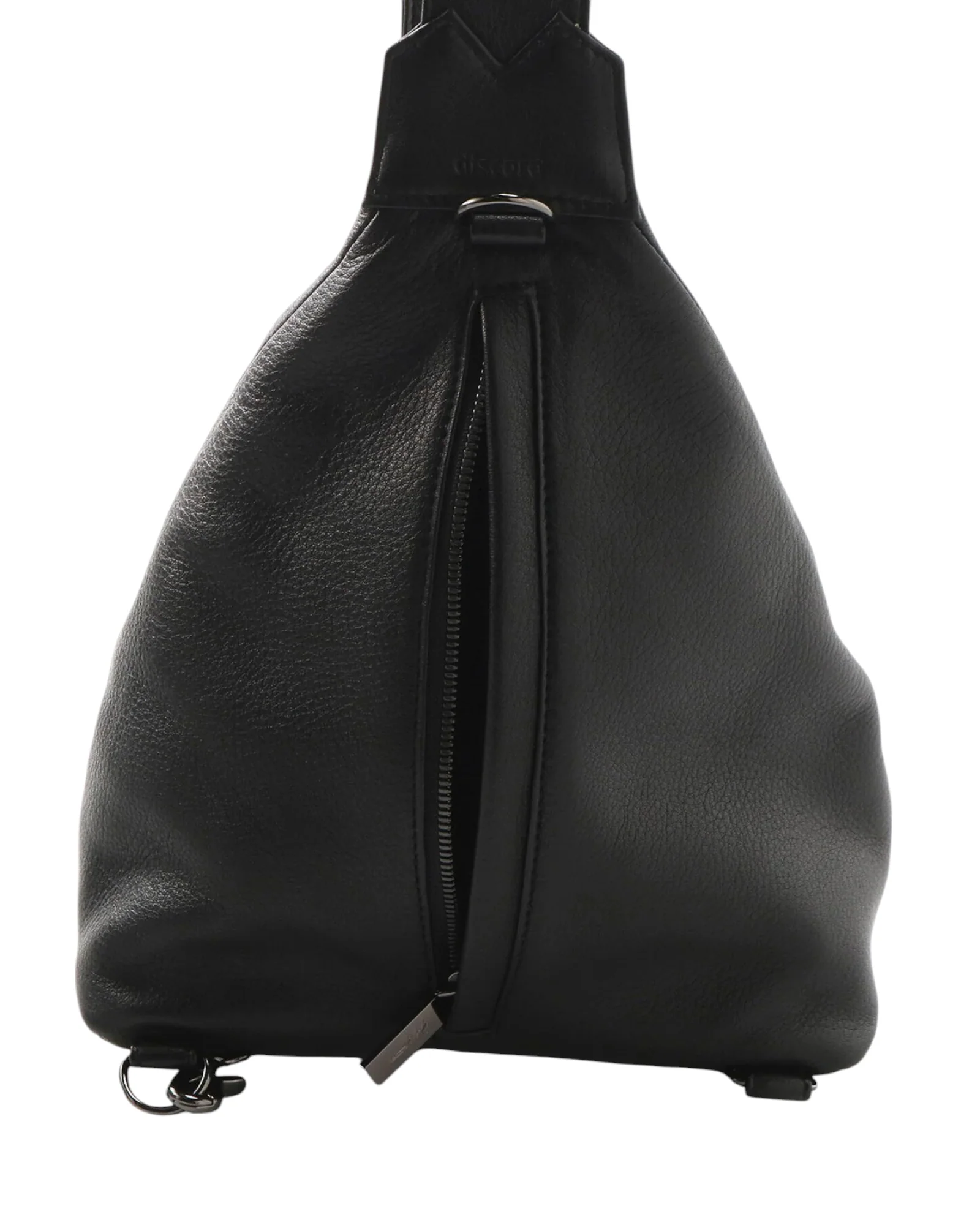 Discord by Yohji Yamamoto Tuck Sling Bag Small Black - Image 3