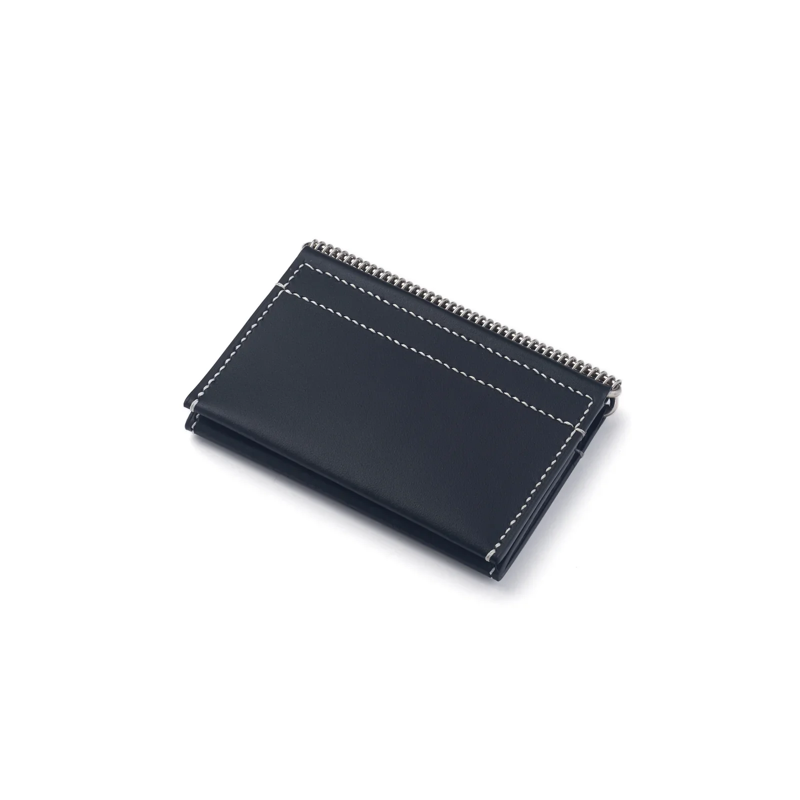 ED ROBERT JUDSON Coil Spring Card Case Black White - Image 3