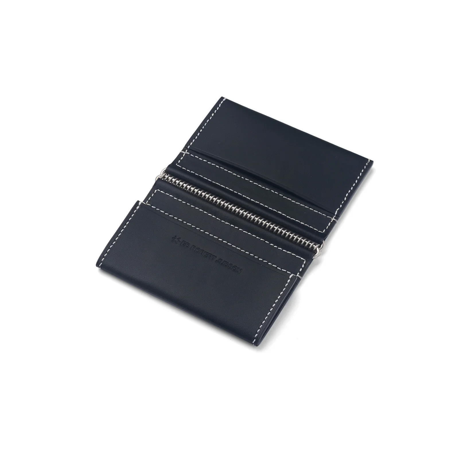 ED ROBERT JUDSON Coil Spring Card Case Black White - Image 4