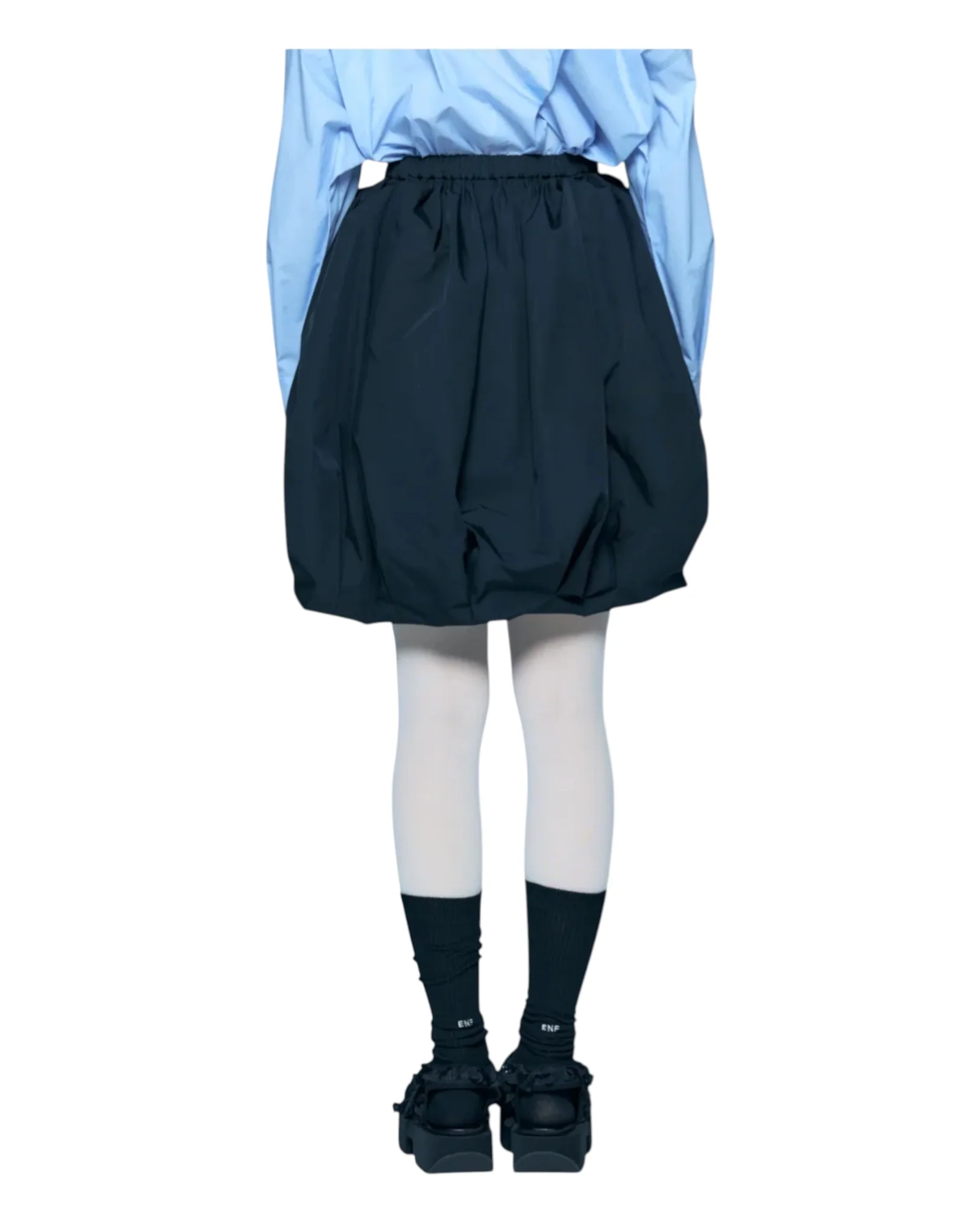 Enfold Balloon Mini Skirt Black - Image 4