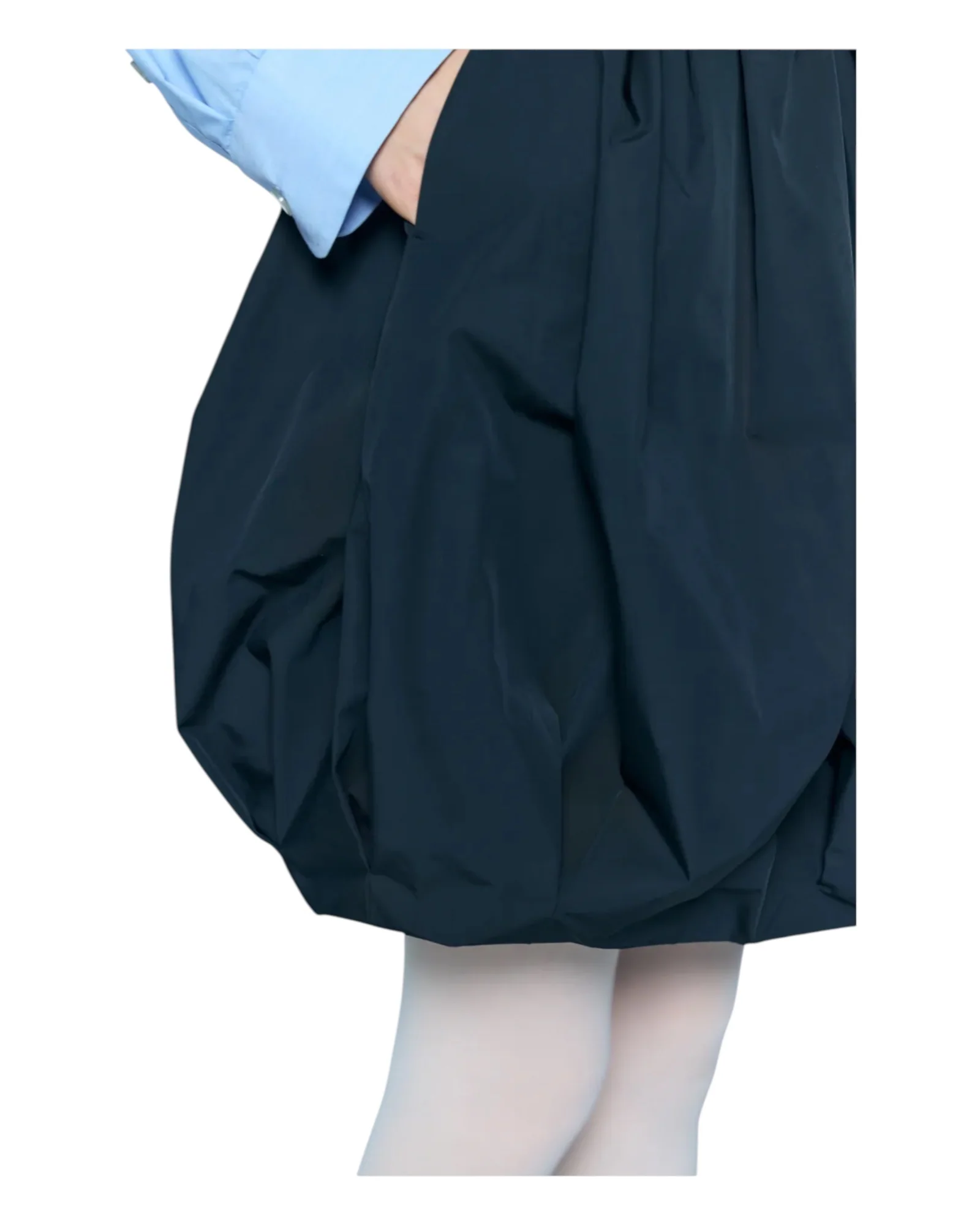 Enfold Balloon Mini Skirt Black - Image 6