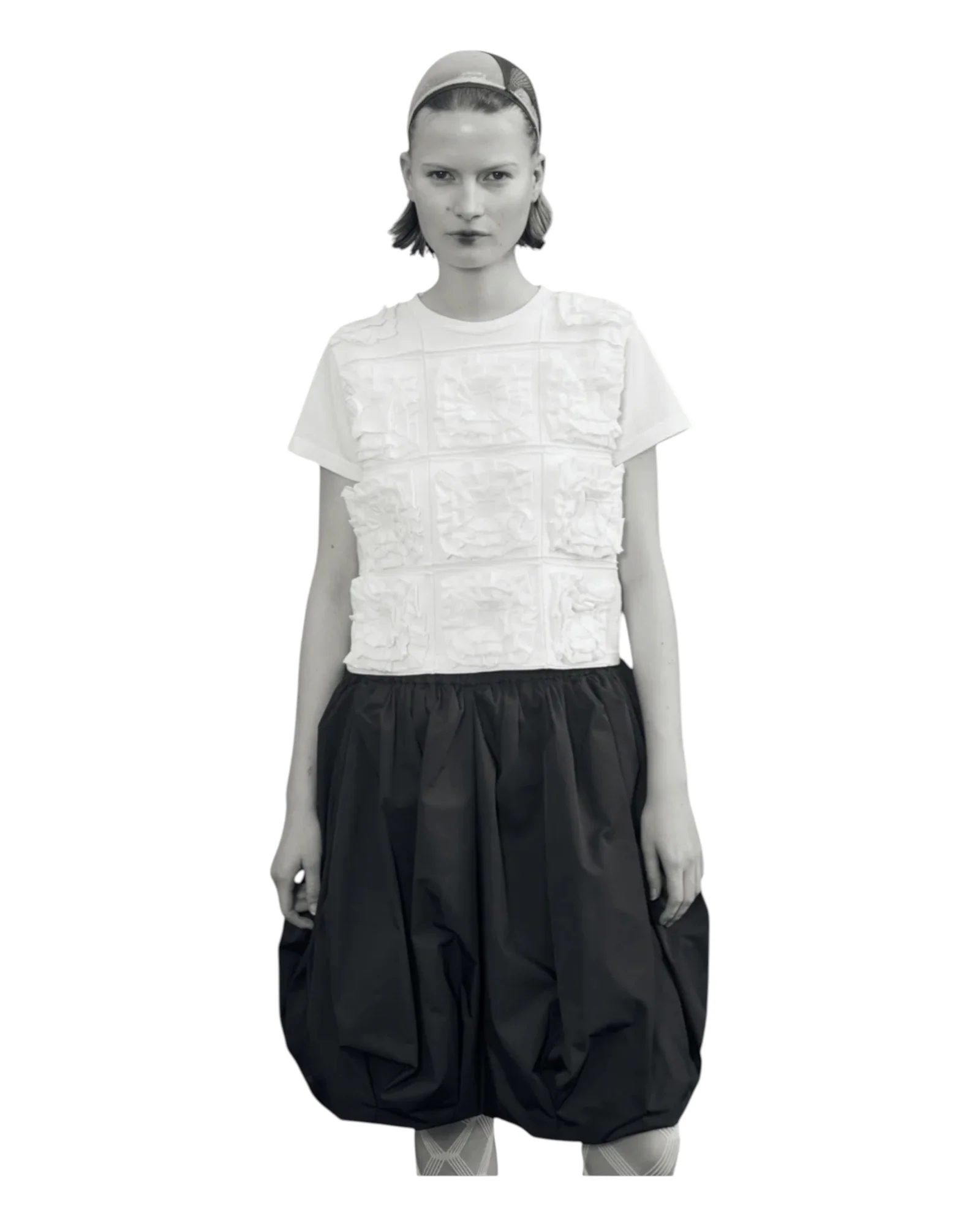 Enfold Balloon Mini Skirt Black - Image 9