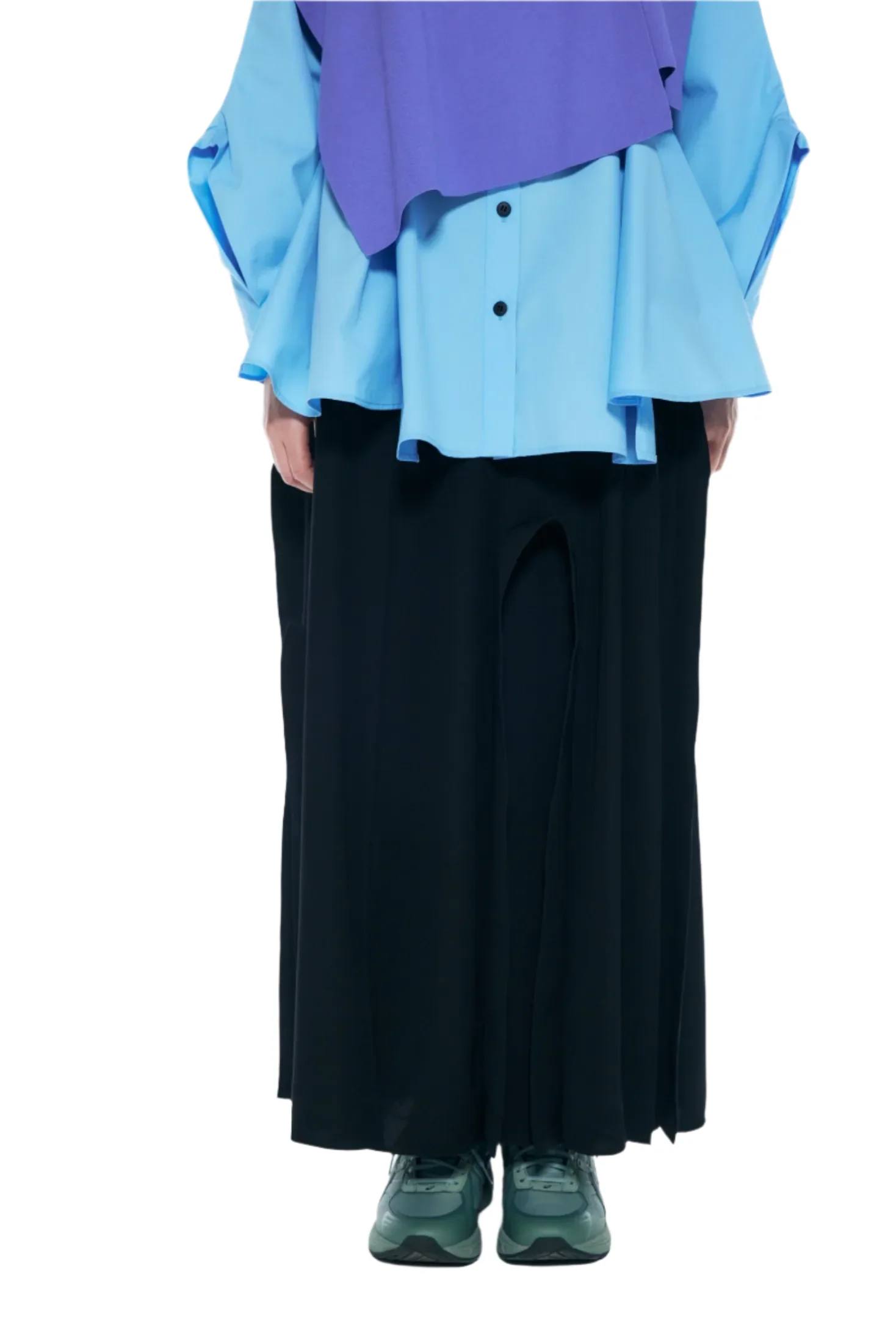 Enfold Draped Arch Skirt Black - Image 5
