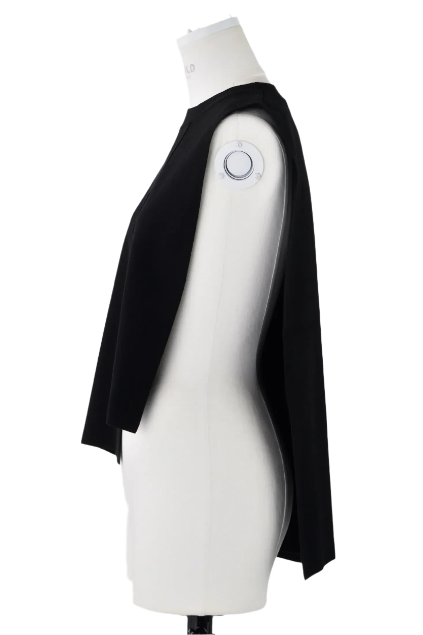 Enfold Cape Vest Black - Image 3