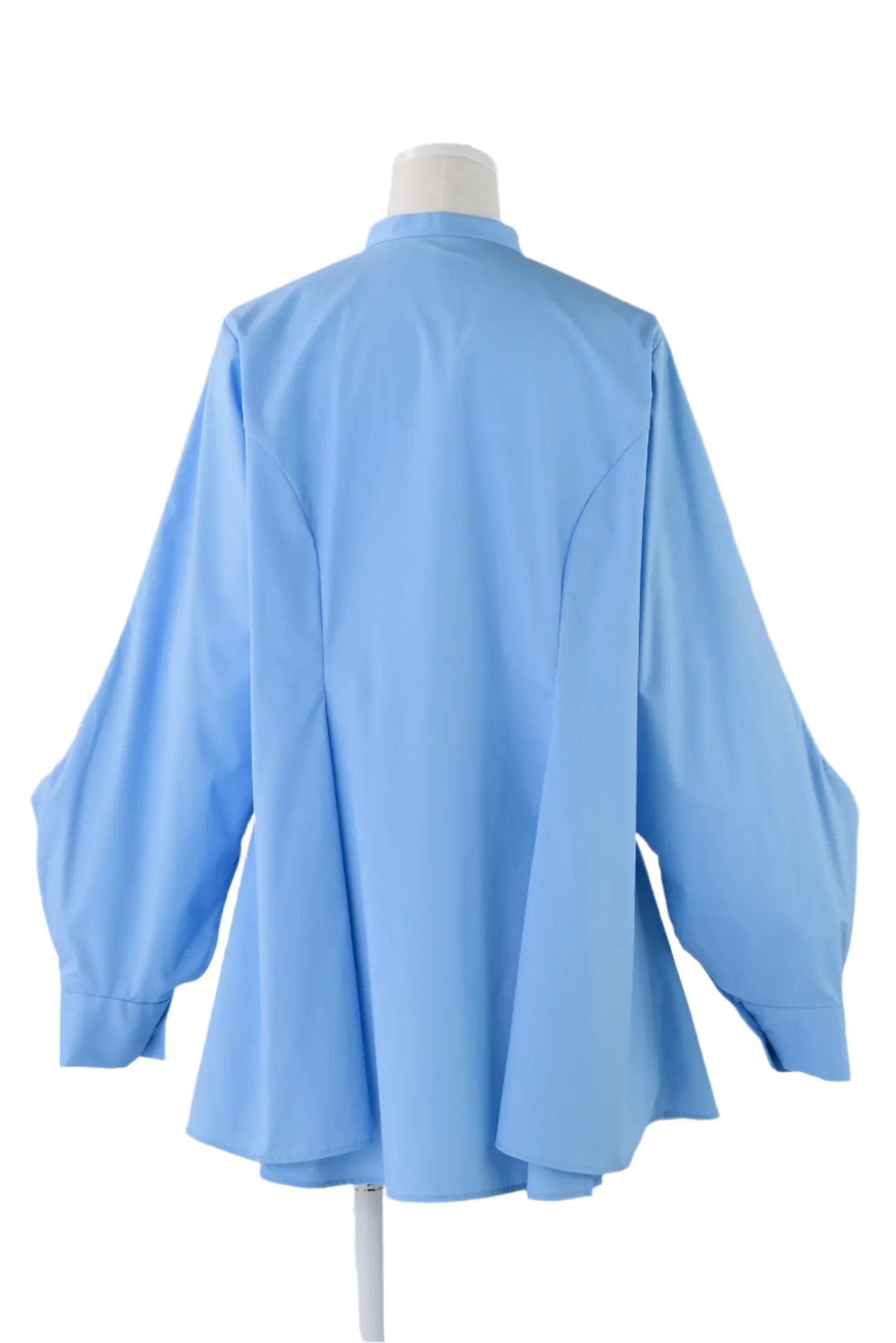 Enfold Flared Shirt Light Blue - Image 4