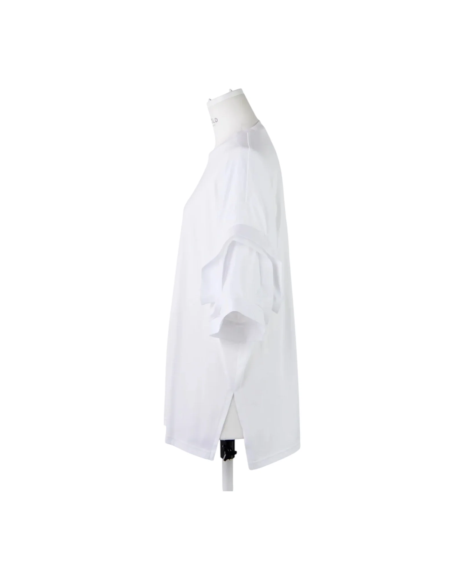 Enfold Flower Sleeves T-Shirt White - Image 2